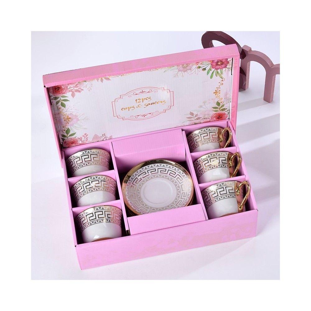 Juego de Tazas Té Grecia -1