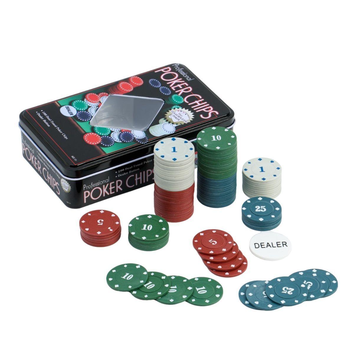 Set de Poker 100 Fichas-0