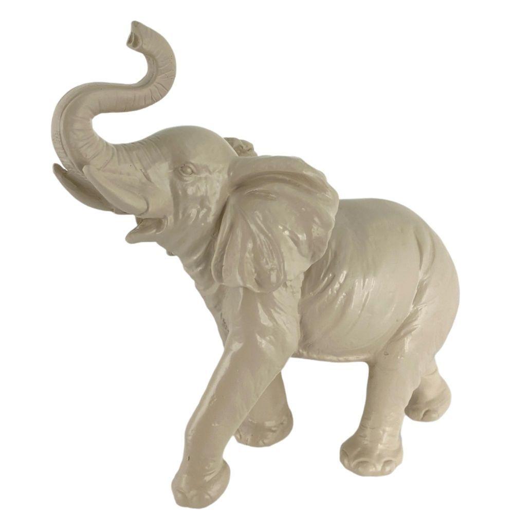 Figura Decorativa Elefante Beige-0
