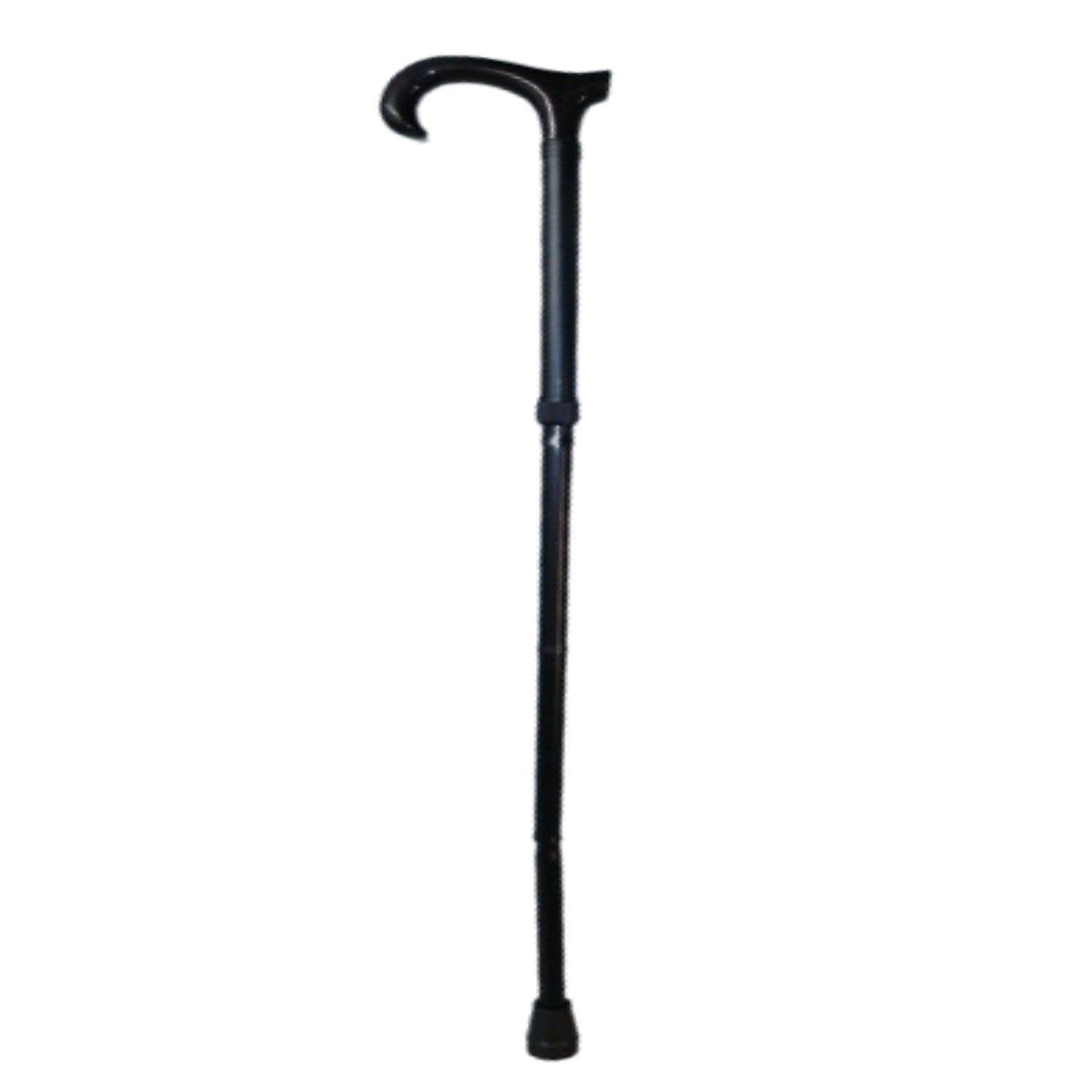 Bastón plegable mango metacrilato. -0