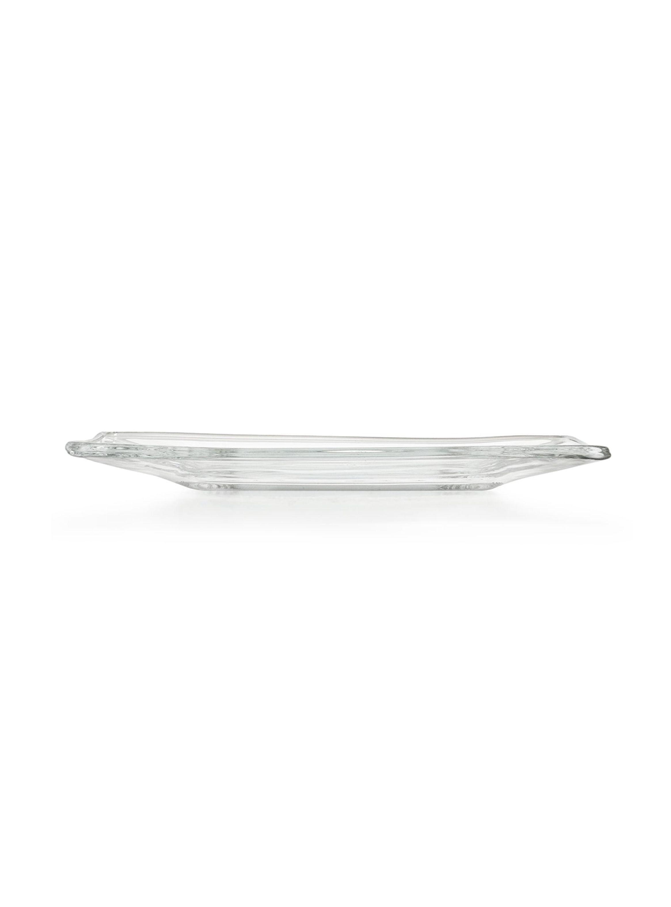 Plato Cuadrado Vidrio 26 cm-2