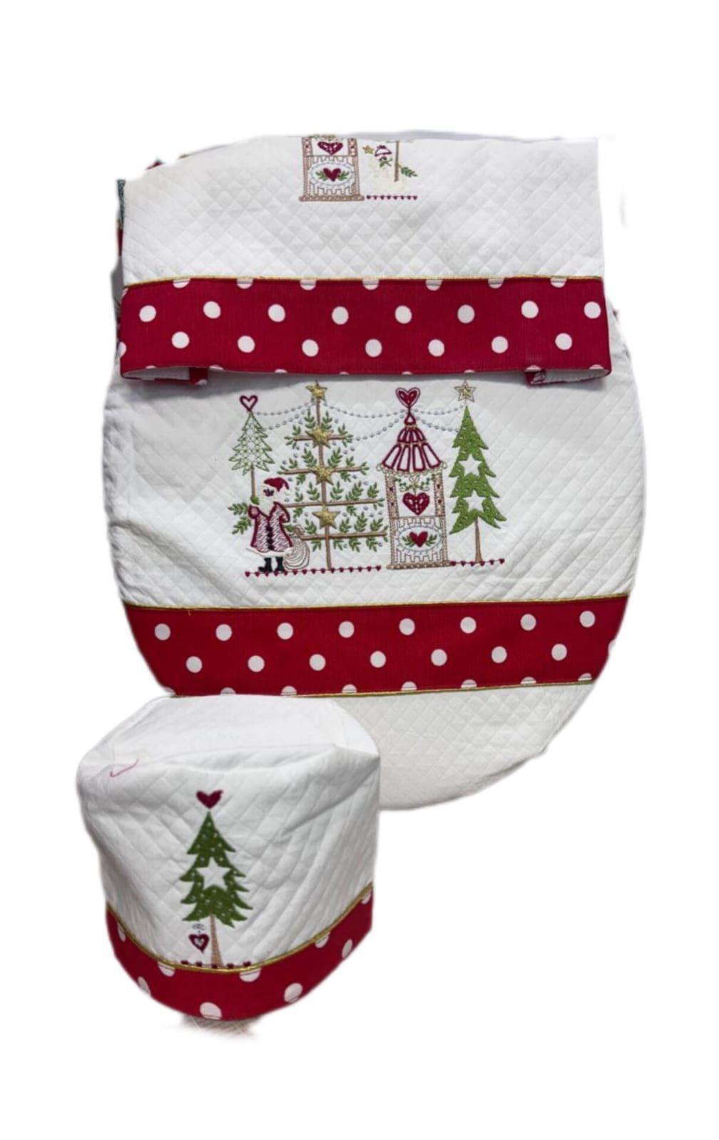 Juego 3 Piezas Modelo Mercado Navidad-1