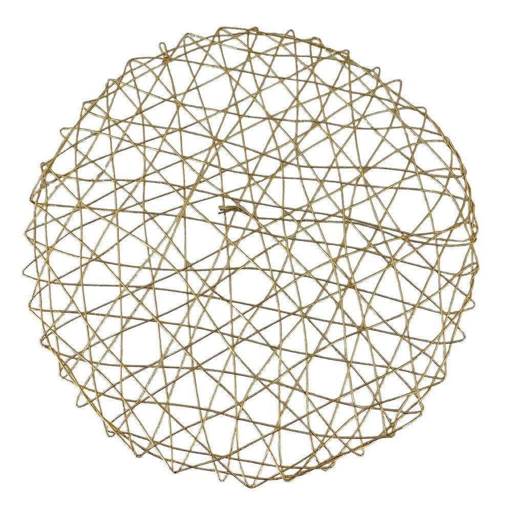 Individual De Mesa Round Golden-0