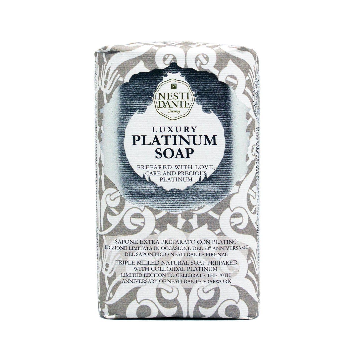 Jabón Barra Nesti Dante Luxury Platinum 250 gr-0