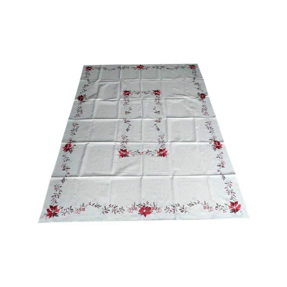 Mantel Navideño Poinsettia-1