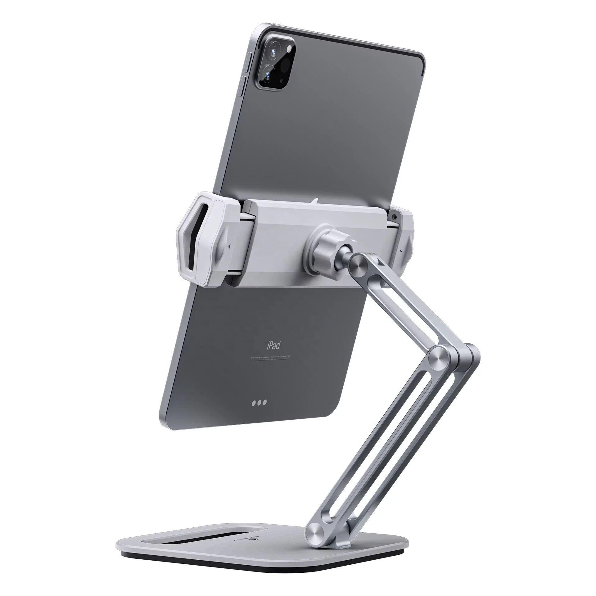 Soporte Para Tablet De Metal Modelo 3 Ejes Ergonómico-0