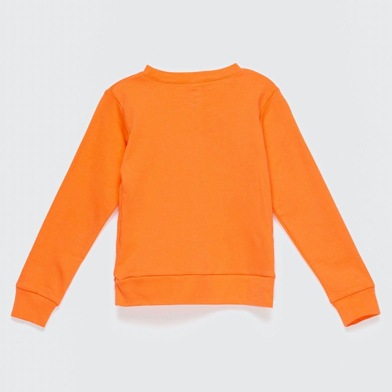 POLERA NARANJA SUPER BOY ALGODÓN PERUANO-1