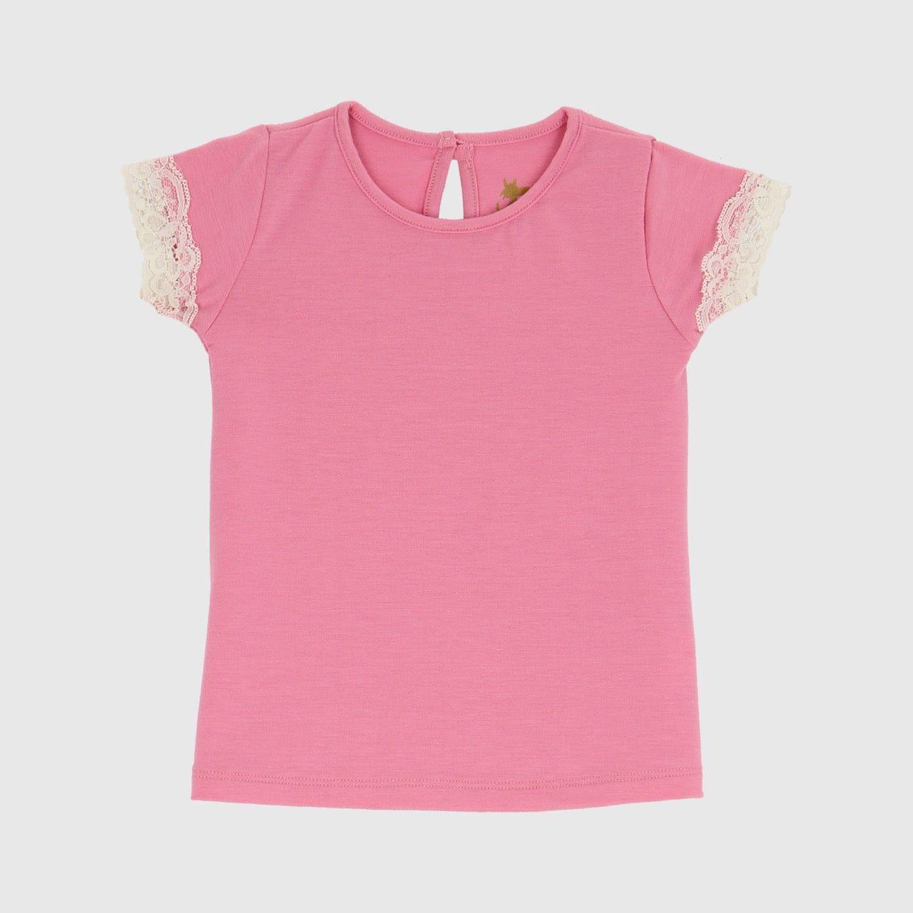 POLERA ROSA ENCAJE ALGODÓN PERUANO-0