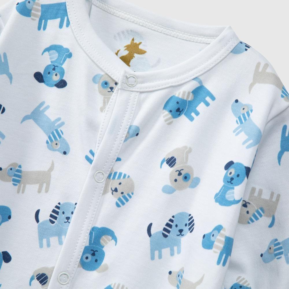 Enterito blanco perritos algodón peruano-2