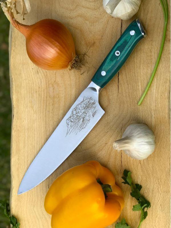 CUCHILLO CHEF 8" PUELO-3