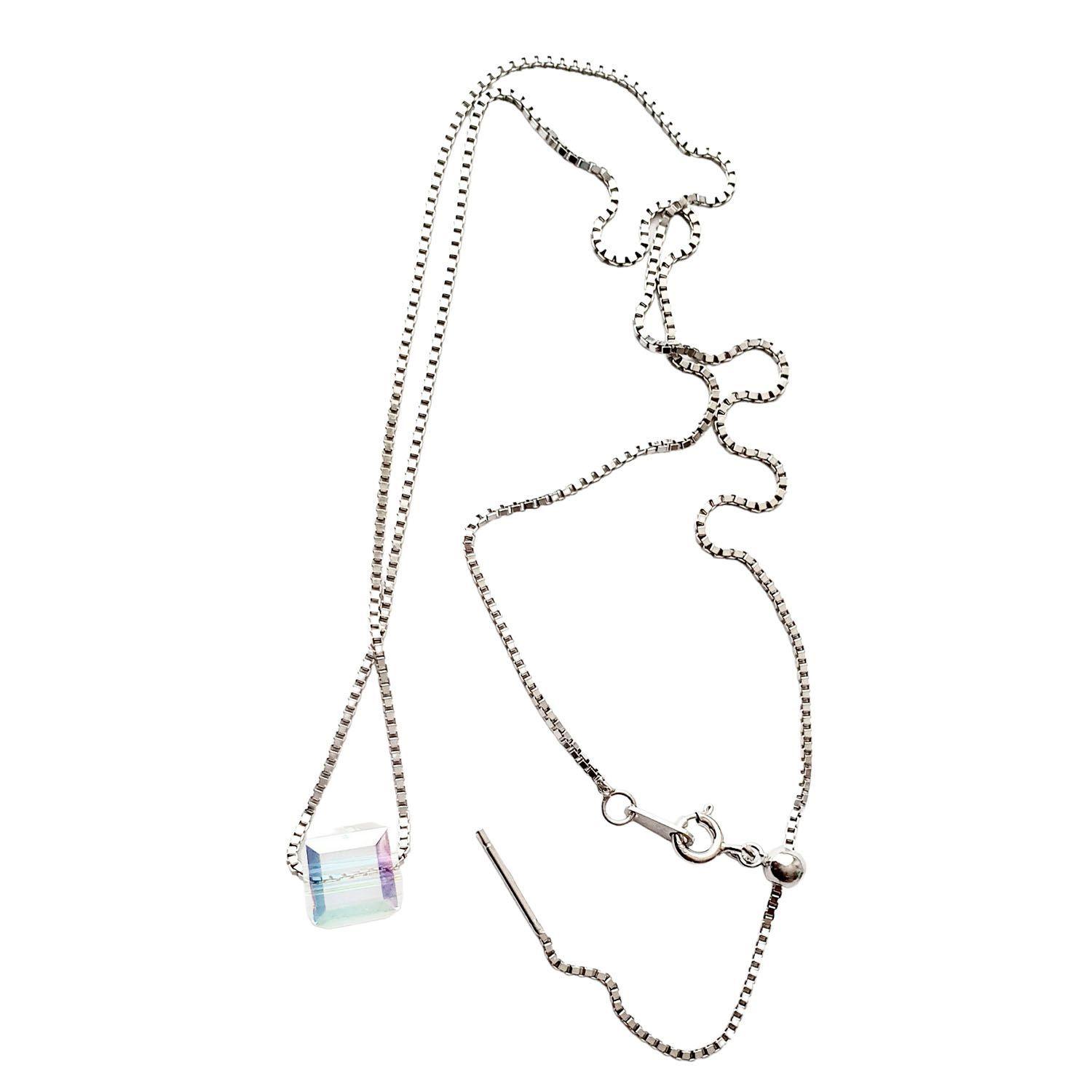Collar de Plata 925 Cristal -7
