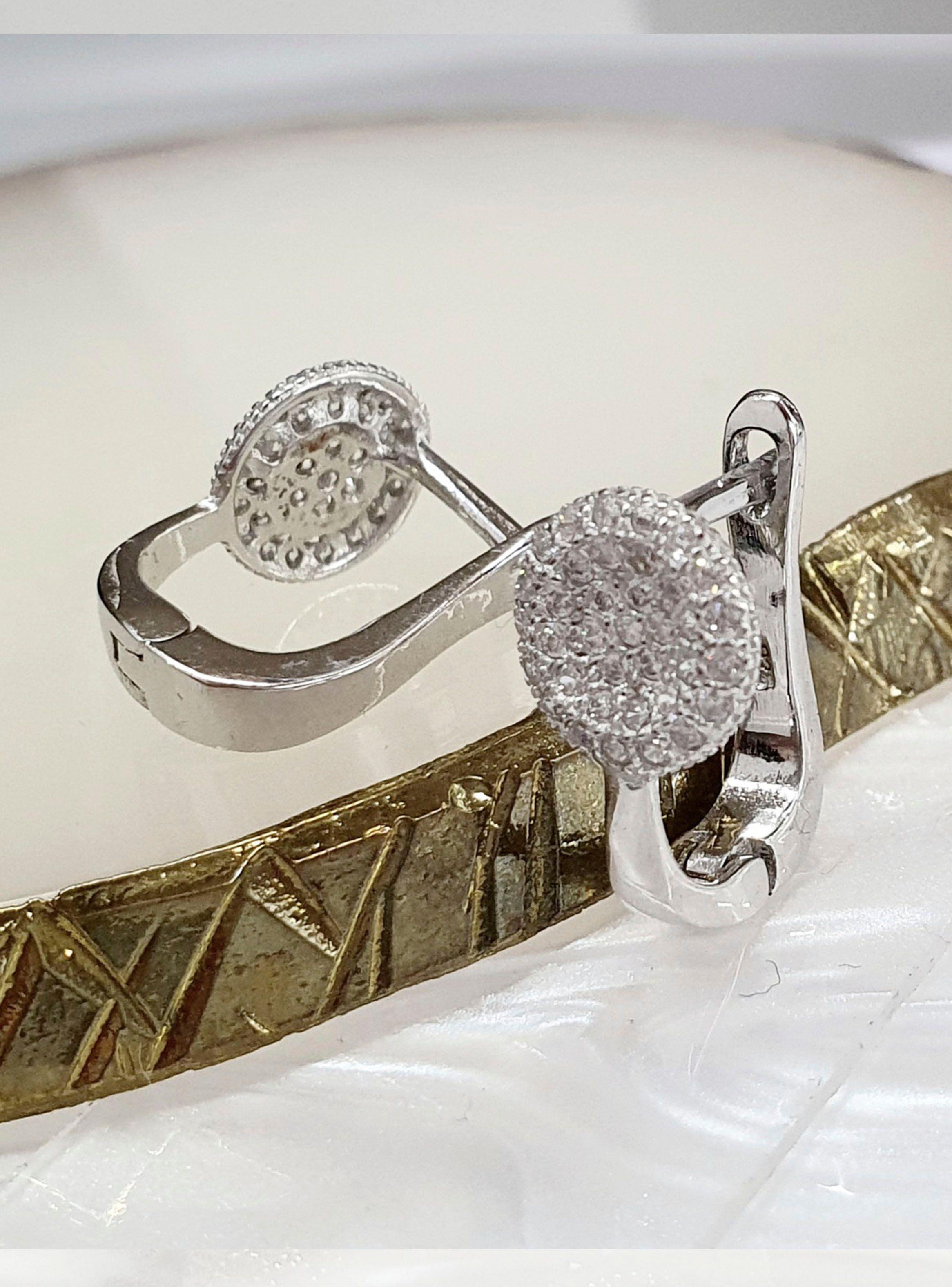 Aro Argolla de plata 925 con Circulo Microcircones-2