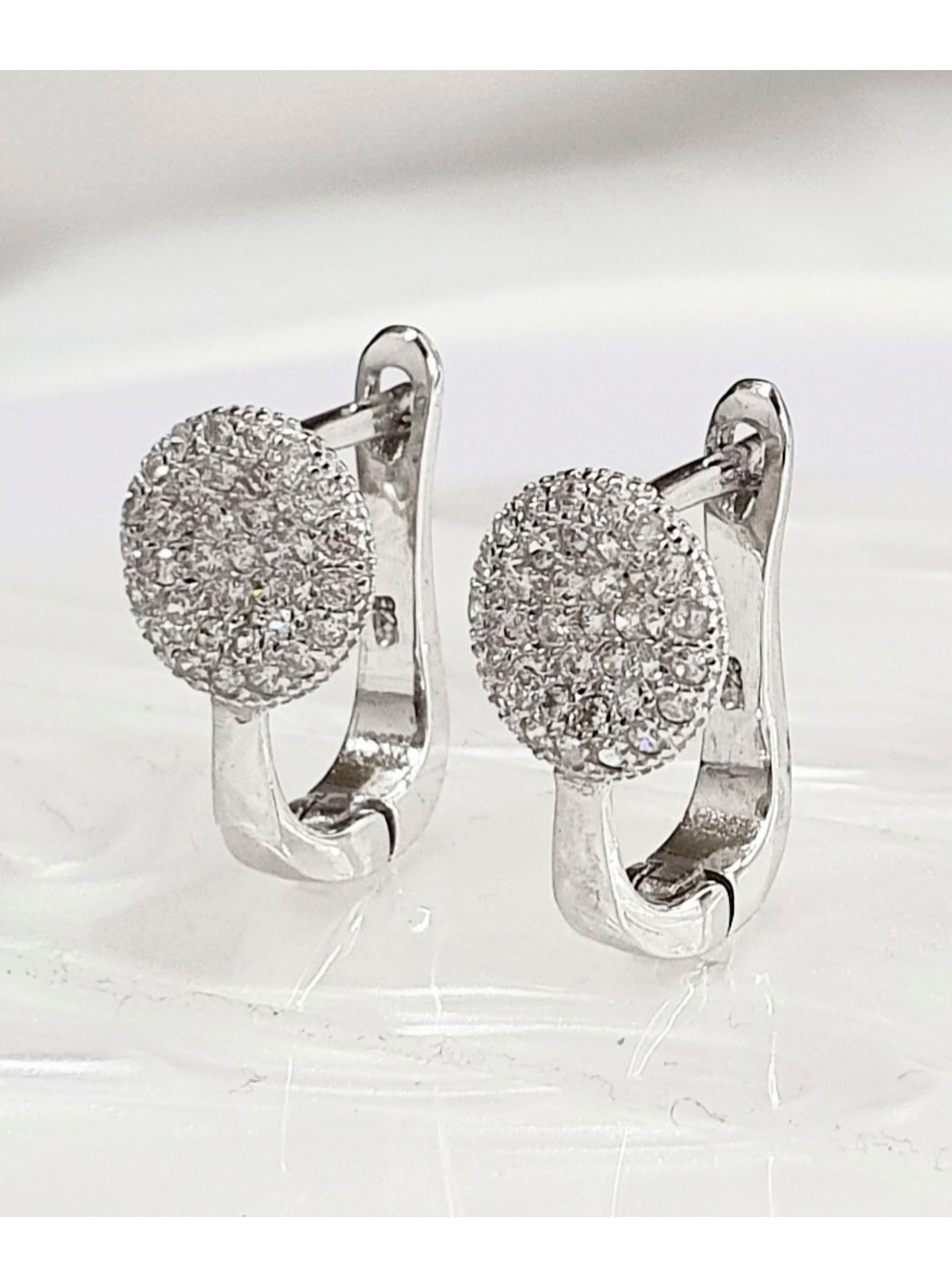 Aro Argolla de plata 925 con Circulo Microcircones-3