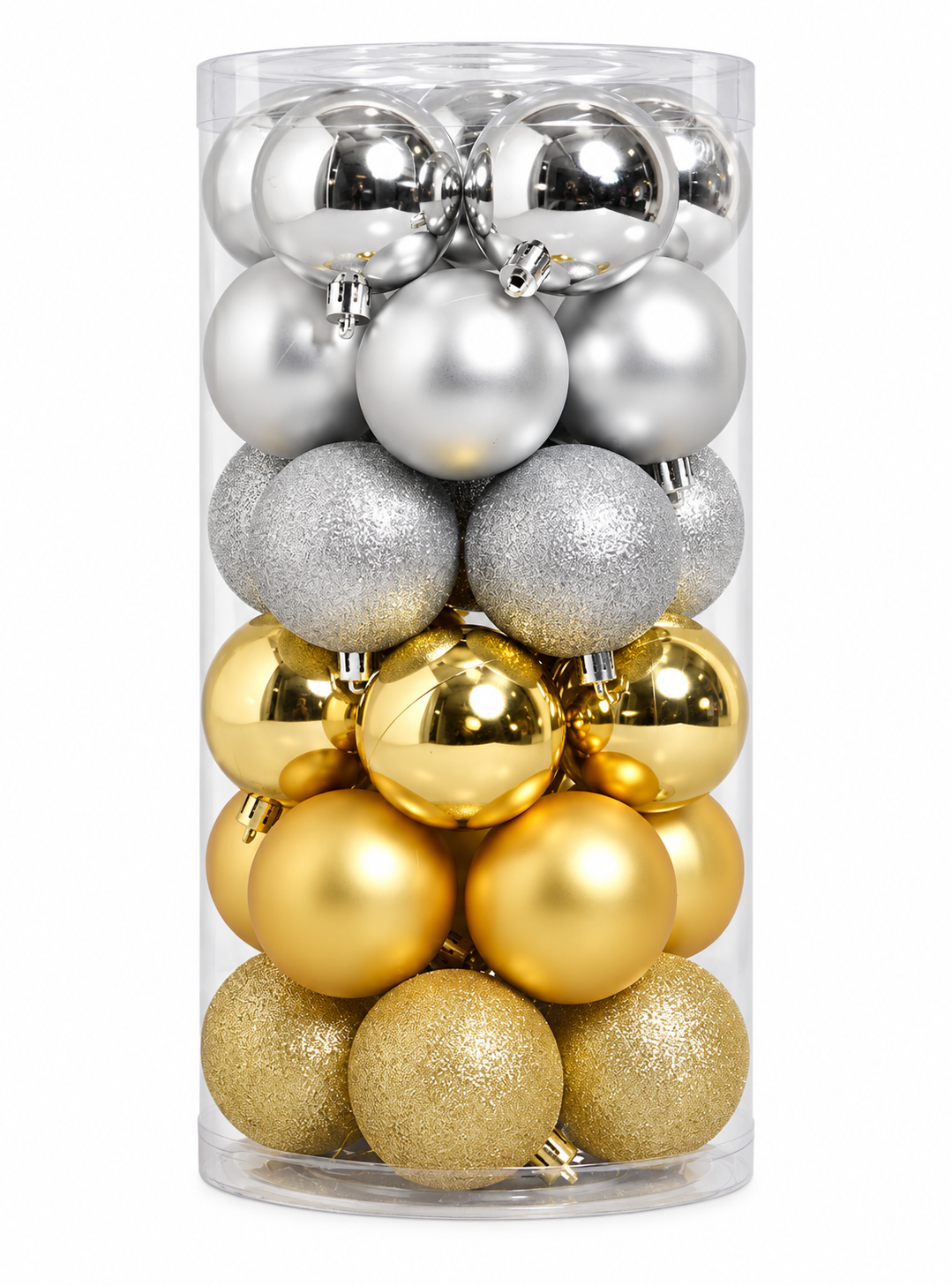 Set de 30 Esferas Navidad 6 CM Mixto 3-0