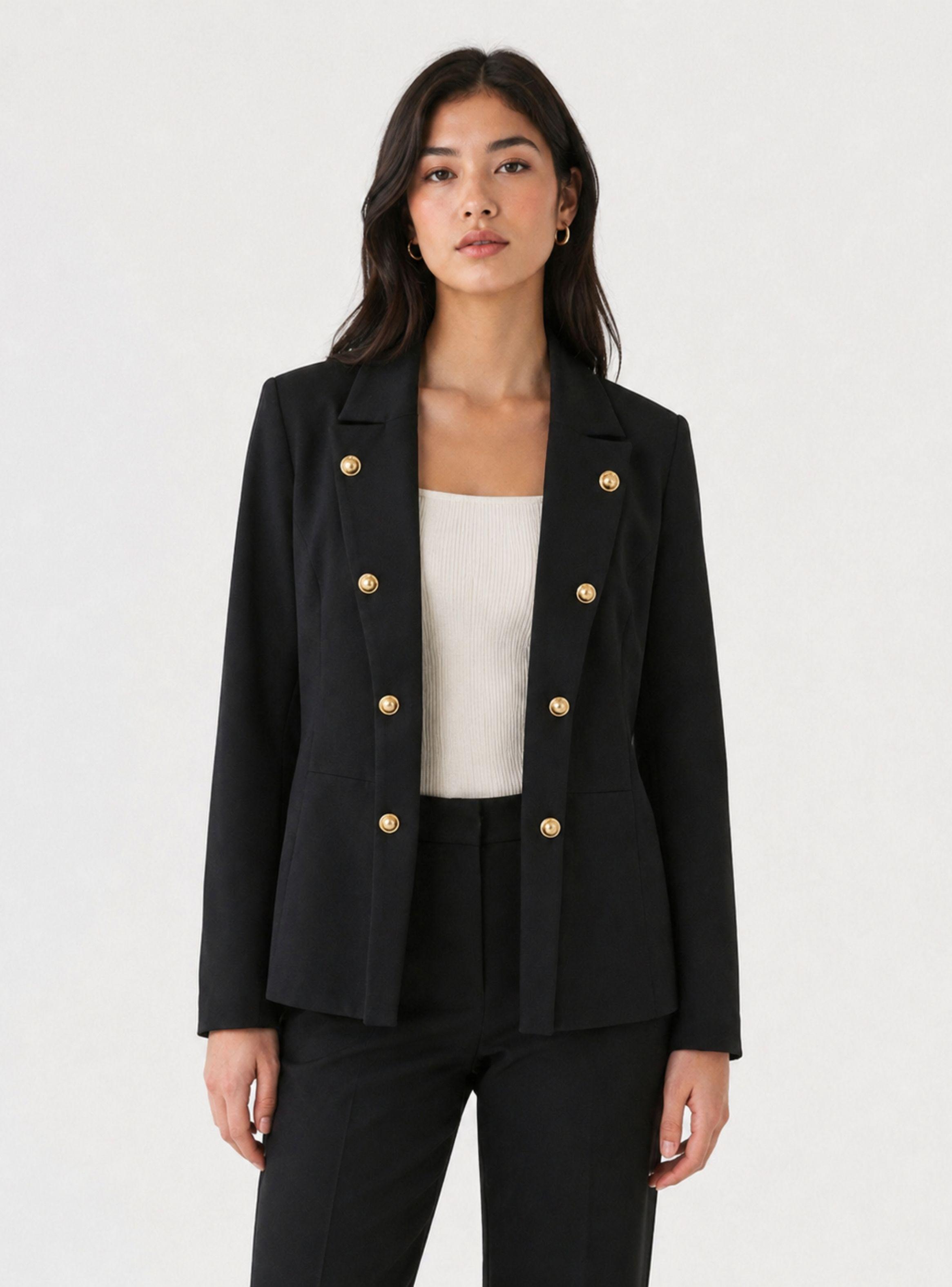 Blazer Ma Griffe 160022800 Negro-0