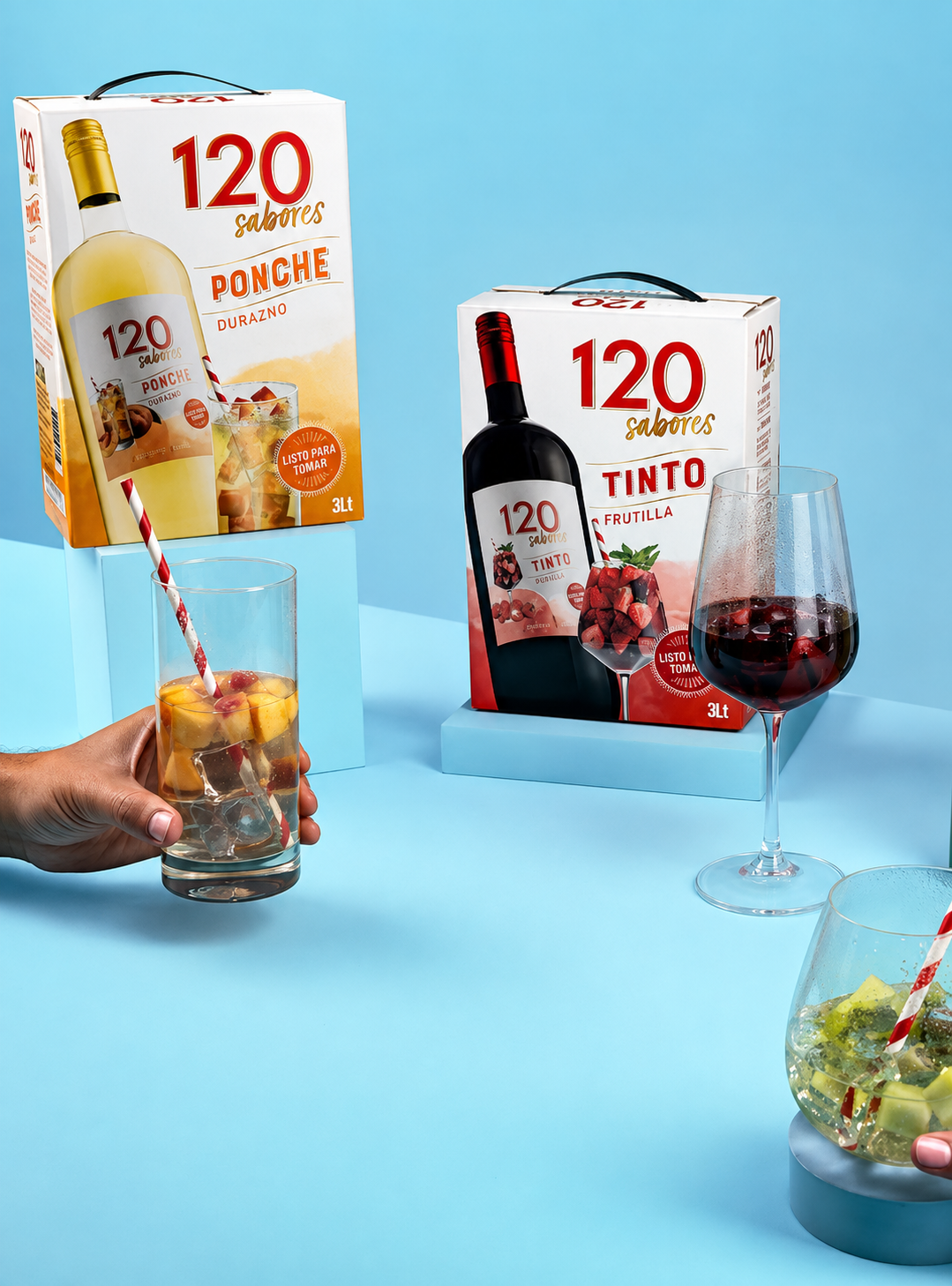 Coctel De Vino 120 Sabores Ponche Durazno Bag In Box 3 Lts-1