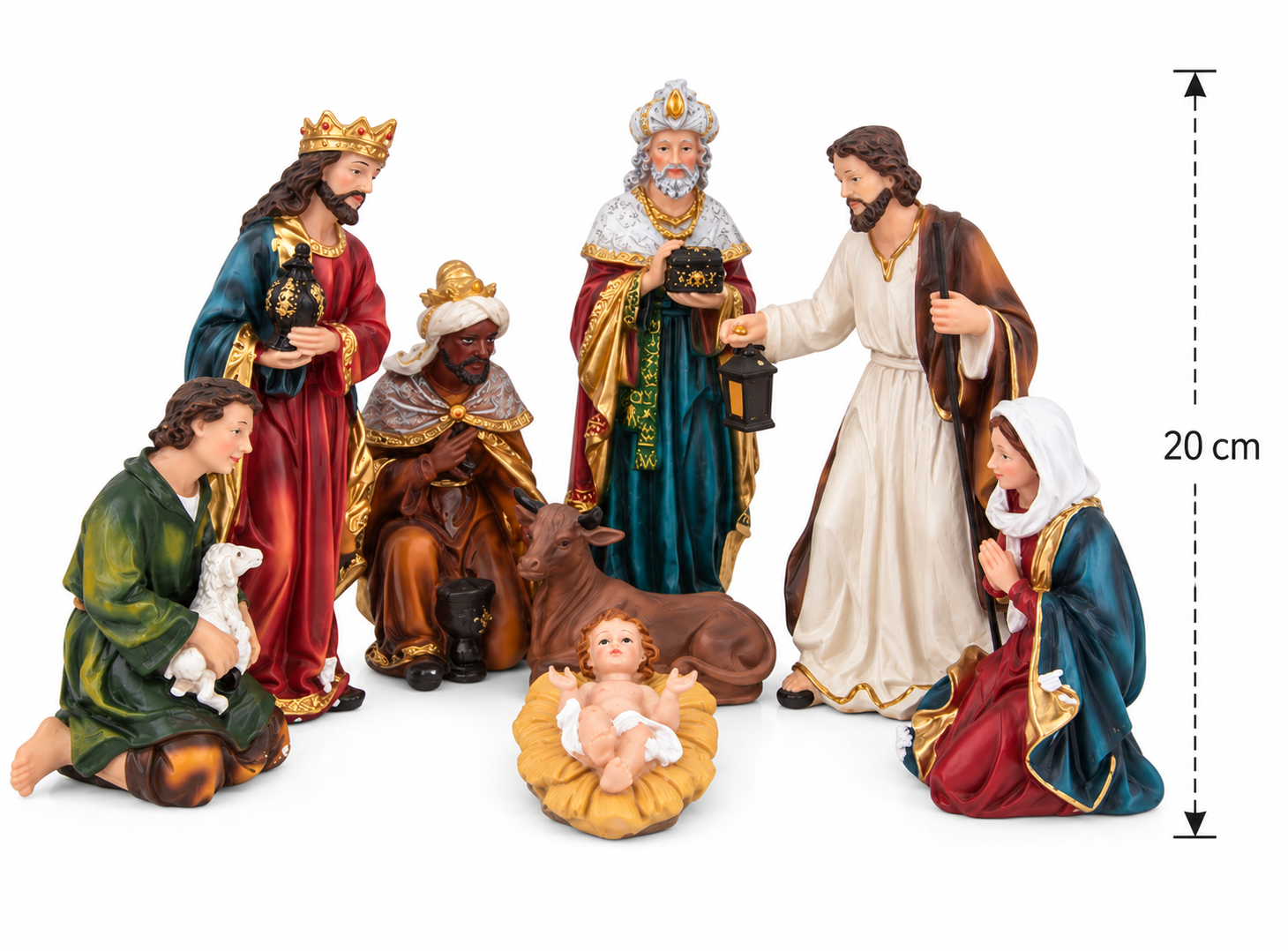 Pesebre Navidad ADL 20 CM 8 PZ-2