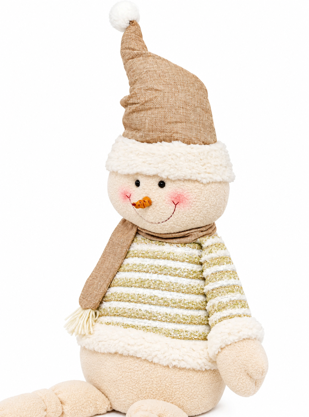 Muñeco de Navidad Snowman con Caja Gold 107 CM-4