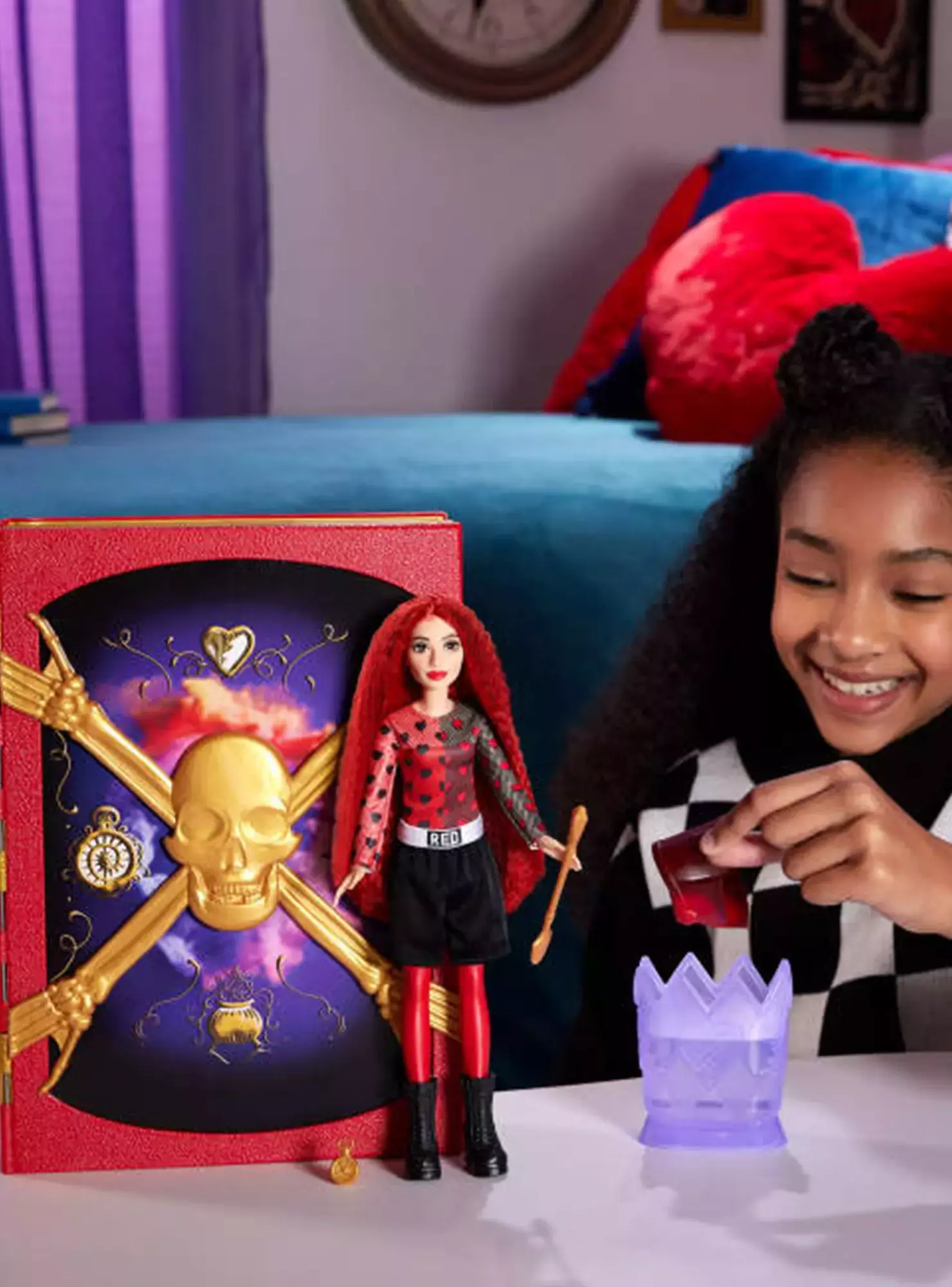 Mu eca Disney Descendants El Libro Encantado Red Princesas-5