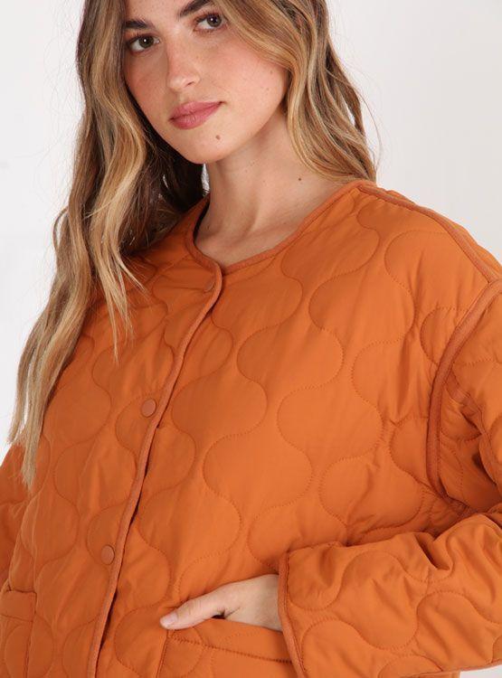 Chaqueta Index Corta Beoad Camel-2