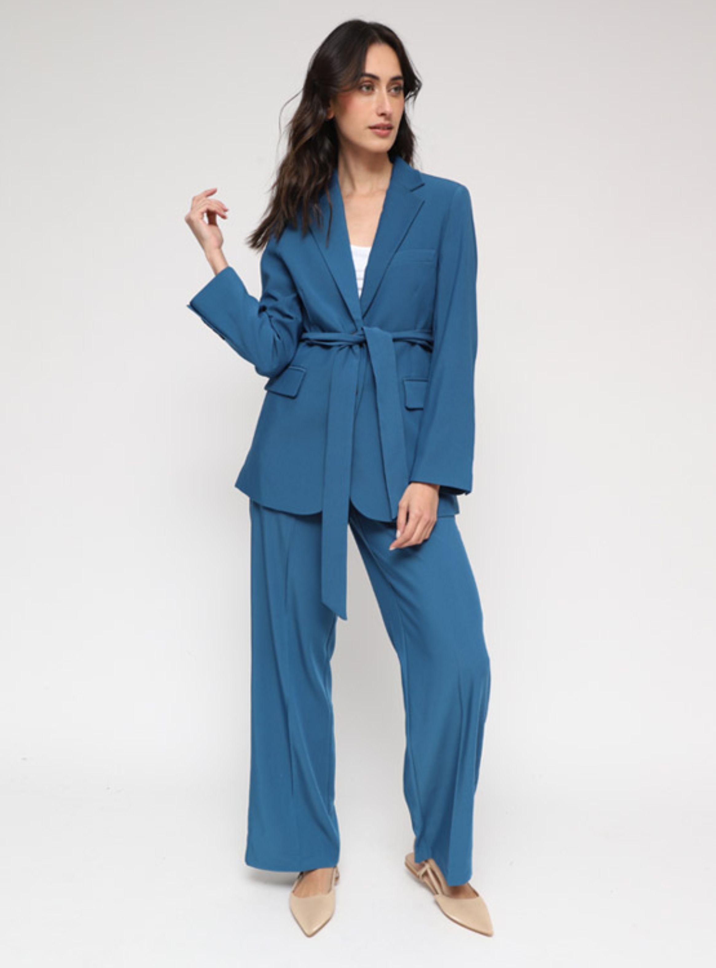 Blazer Cacharel Cinta Azul-3