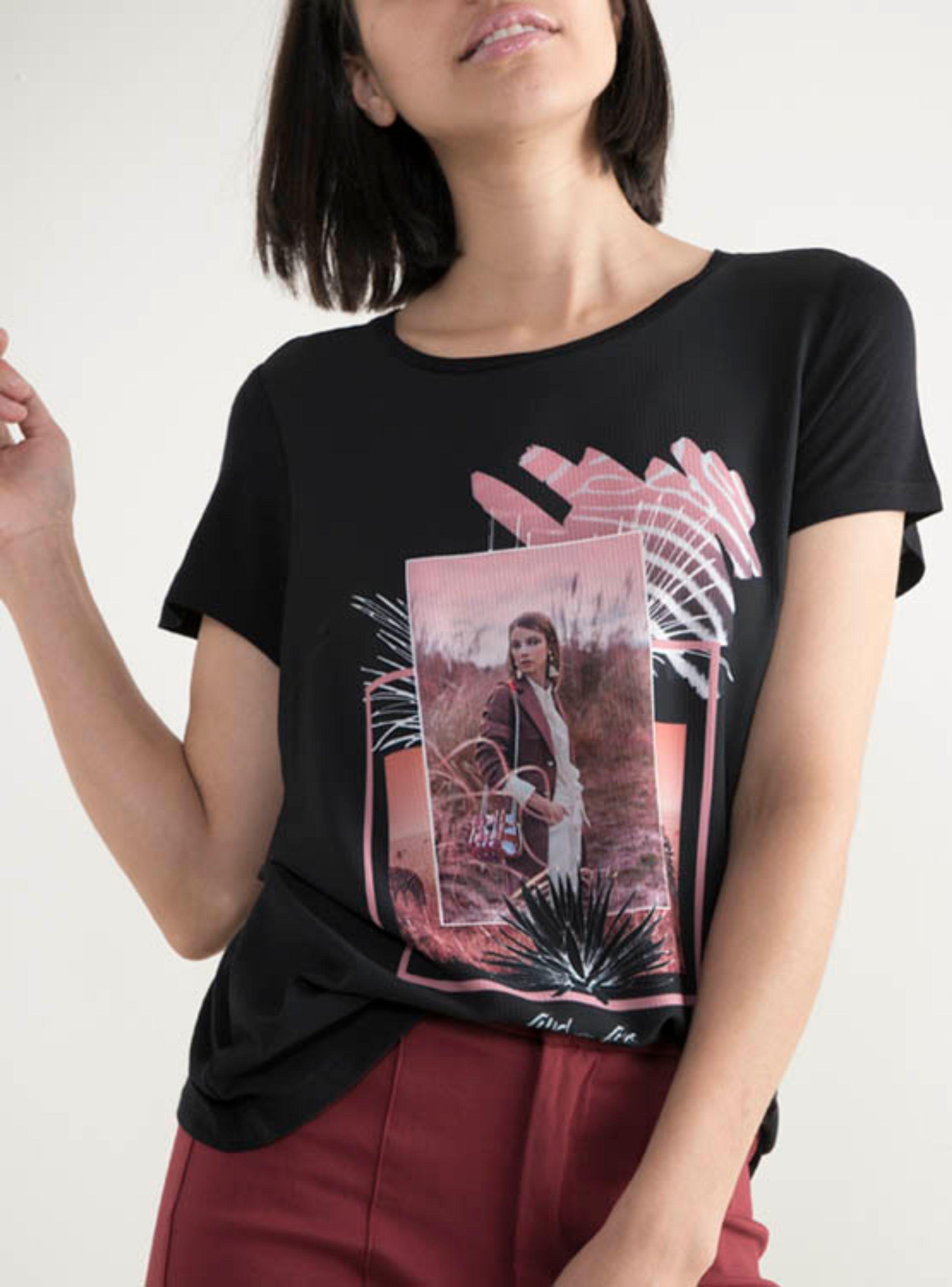 Polera Marquis Moneda Negro-0