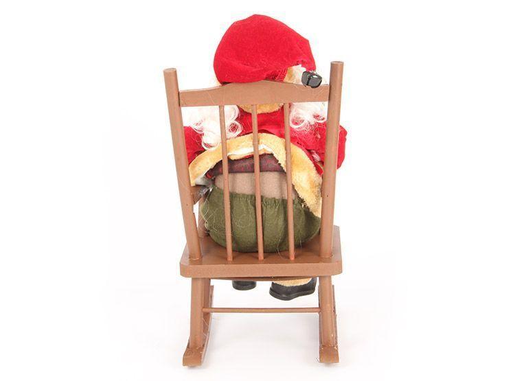 Adorno Navidad Santa Sentado 40 CM-3