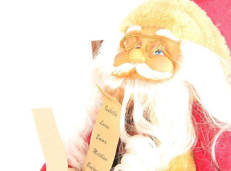 Adorno Navidad Santa Sentado 40 CM-4