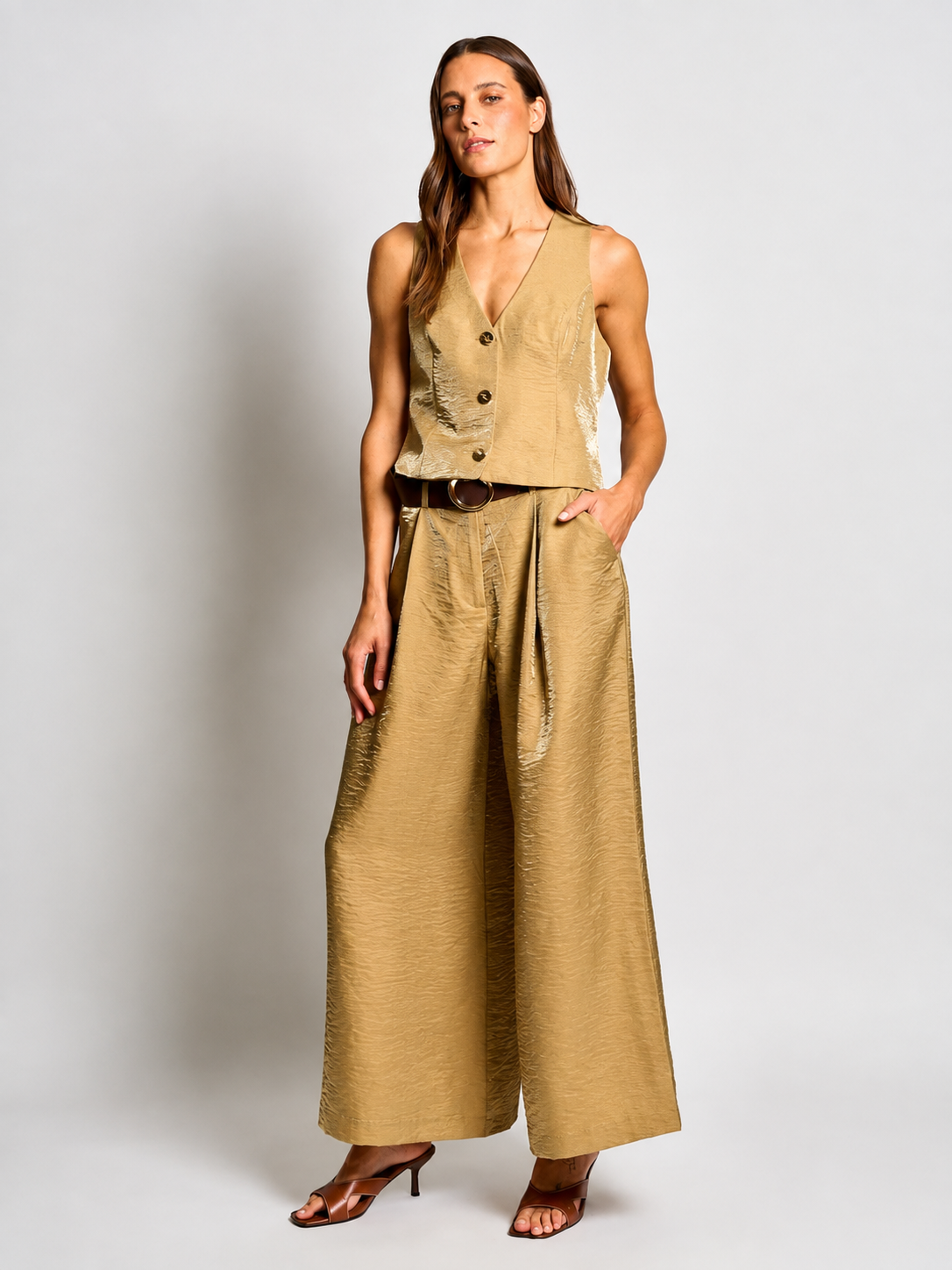 Pantalon Marquis Sastrero Dorado-3