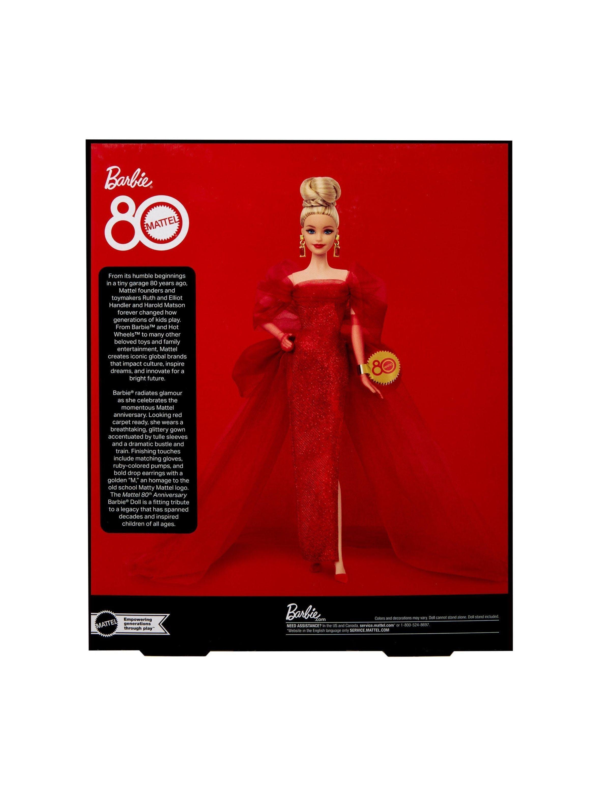 Barbie Signature Muñeca De Coleccion Mattel 80th Anniversary-4