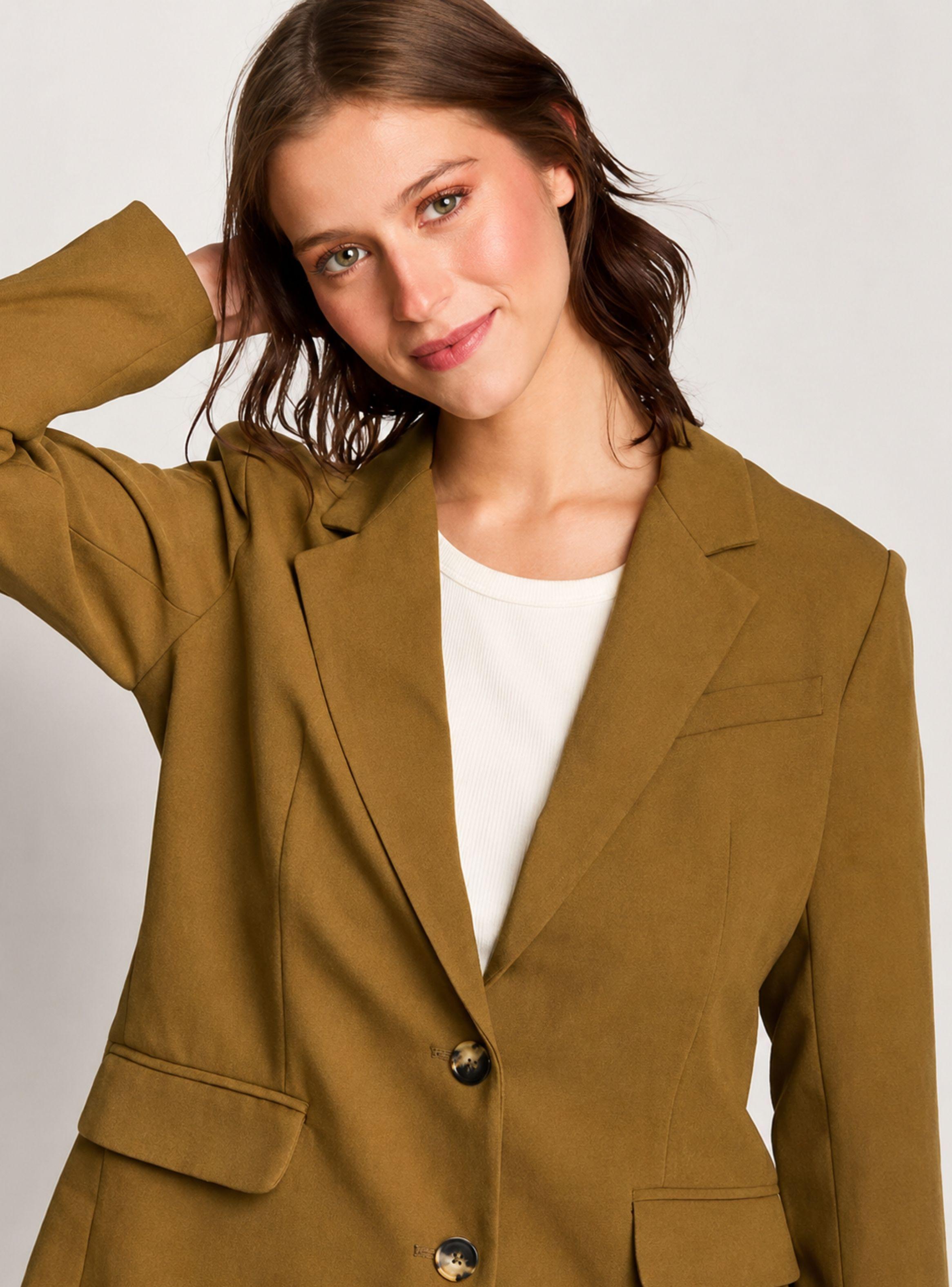 Blazer Marquis Mujer Entallado Verde-2