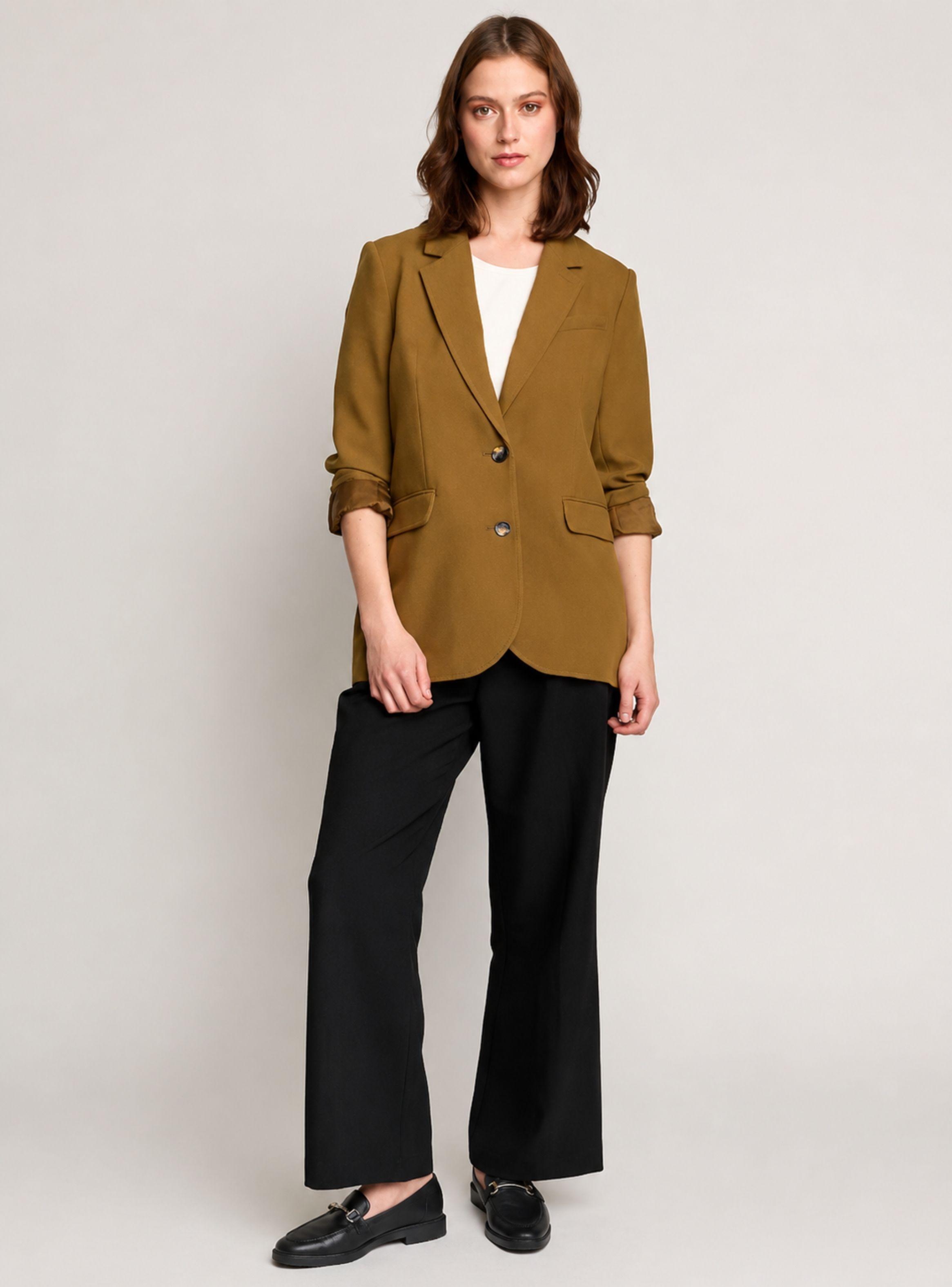 Blazer Marquis Mujer Entallado Verde-3