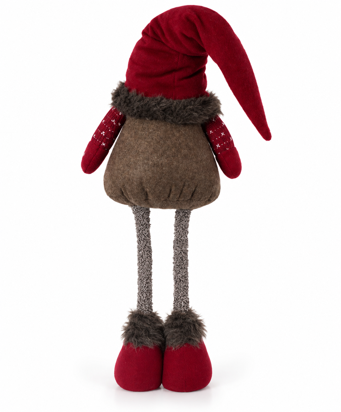 Muñeco de Navidad Extendible Gnomo Clasico Rojo 70 CM-1