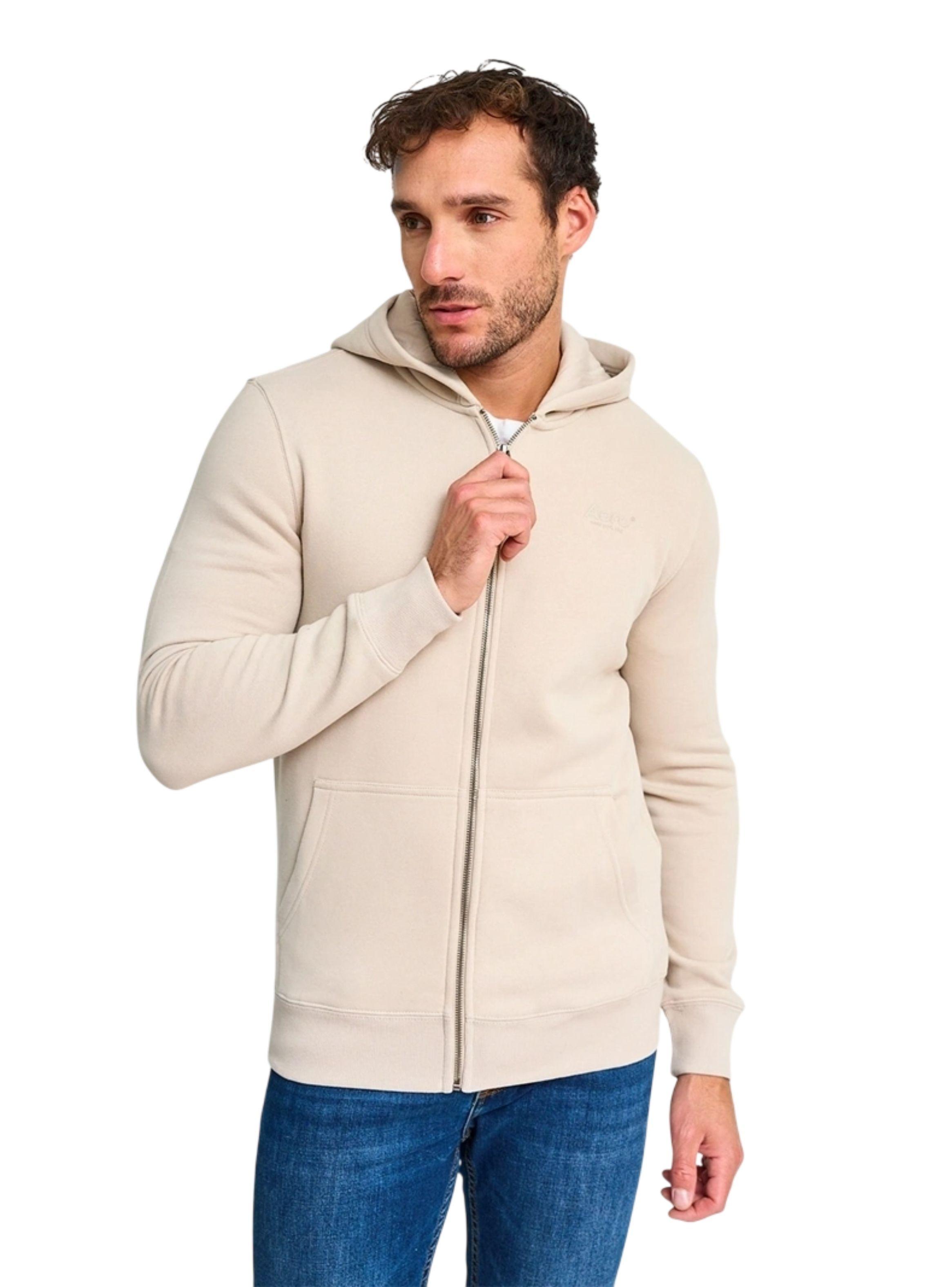 Poleron Aeropostale Dave Beige-0