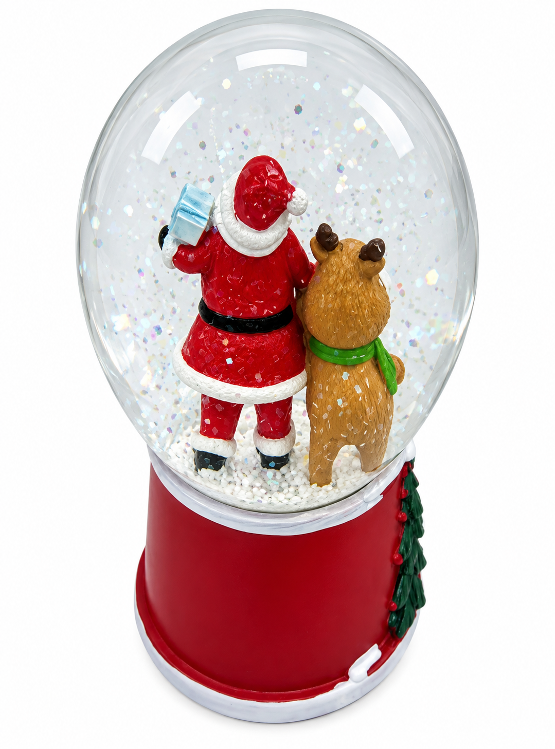 Bola de Agua Navidad Santa Reno 11 CM-1