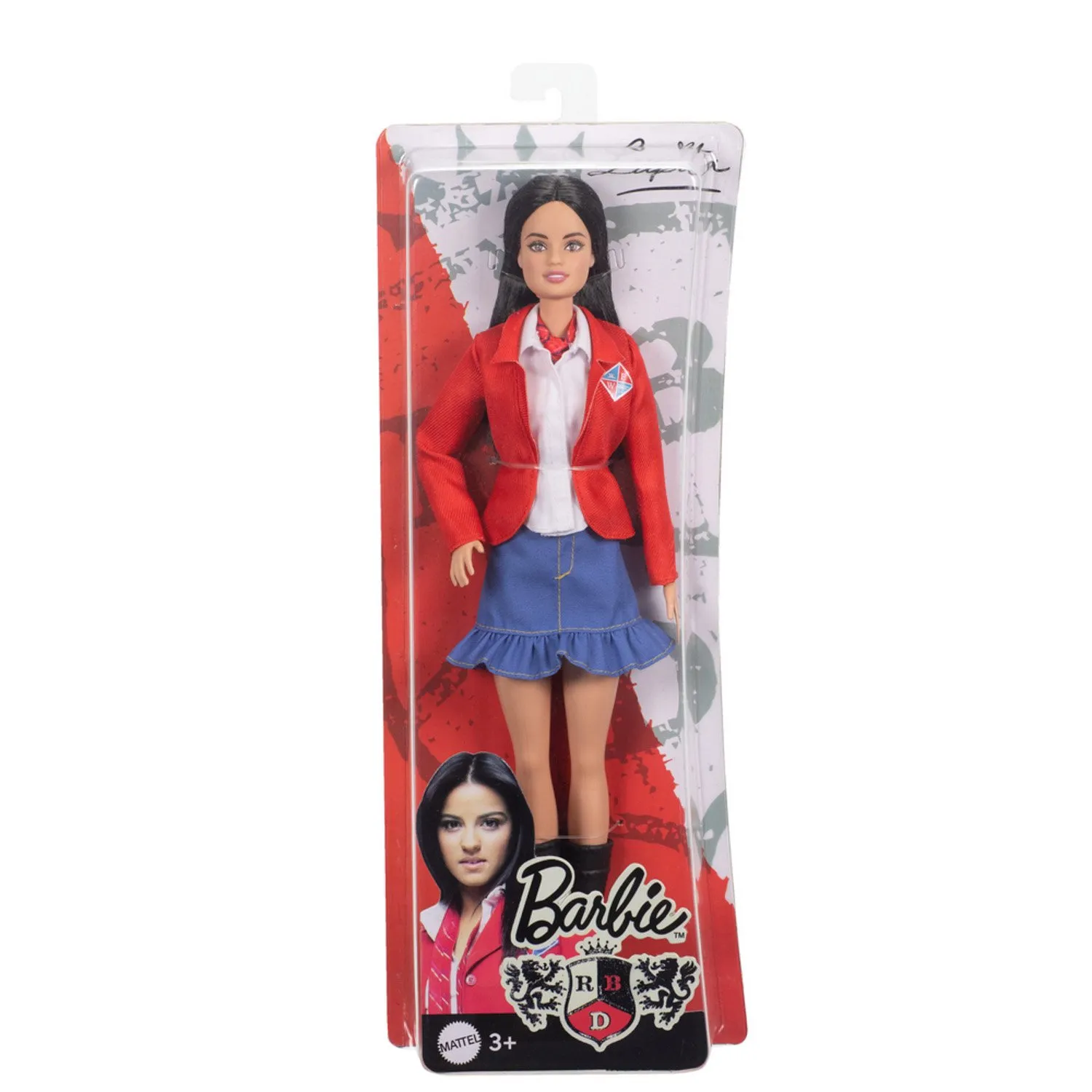 Muñeca Barbie Rbd Lupita Uniforme Elite Way School-5