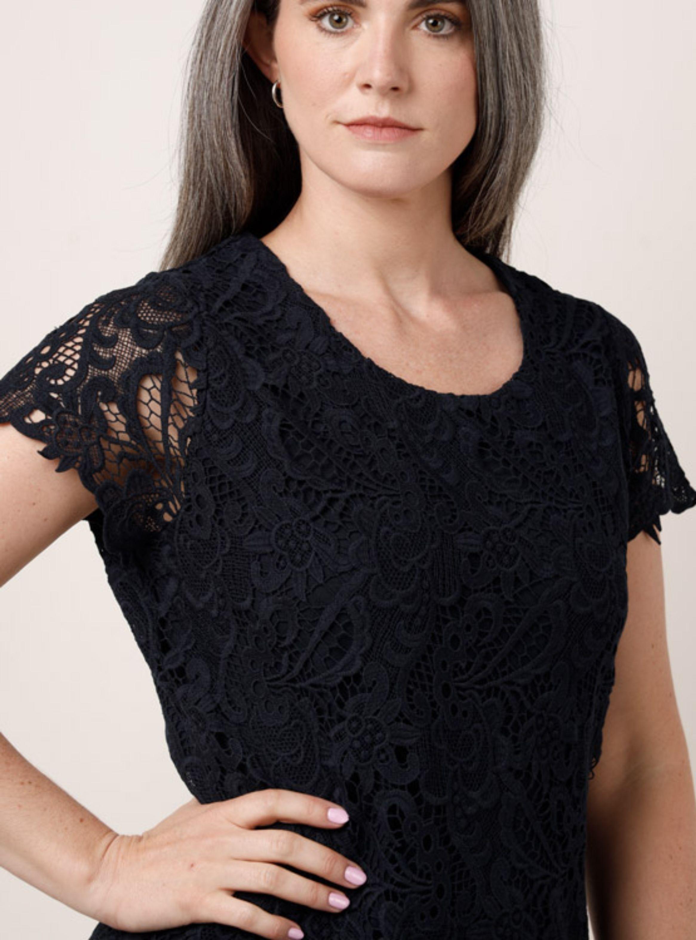 Vestido Cacharel Emacry Marin-2