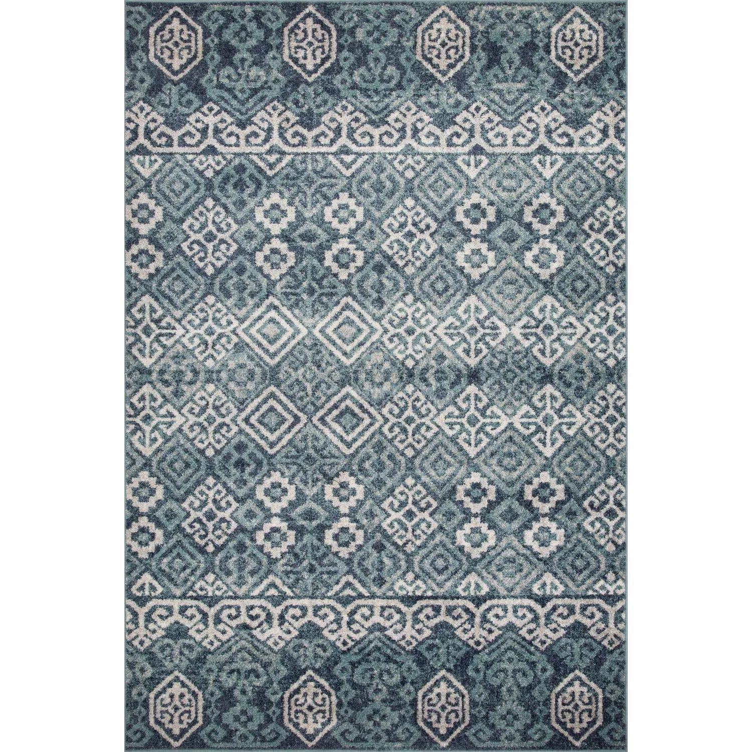 Alfombra Calgary Polipropileno Azul 200 X 300 CM-0