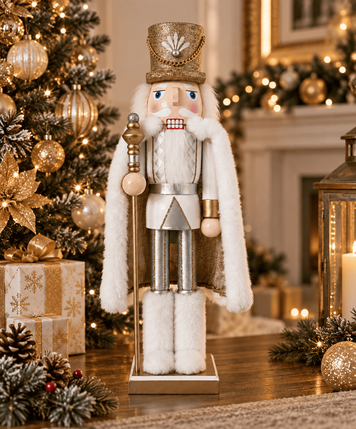 Cascanueces Navidad Guardia Implerial Gold 38 CM-2