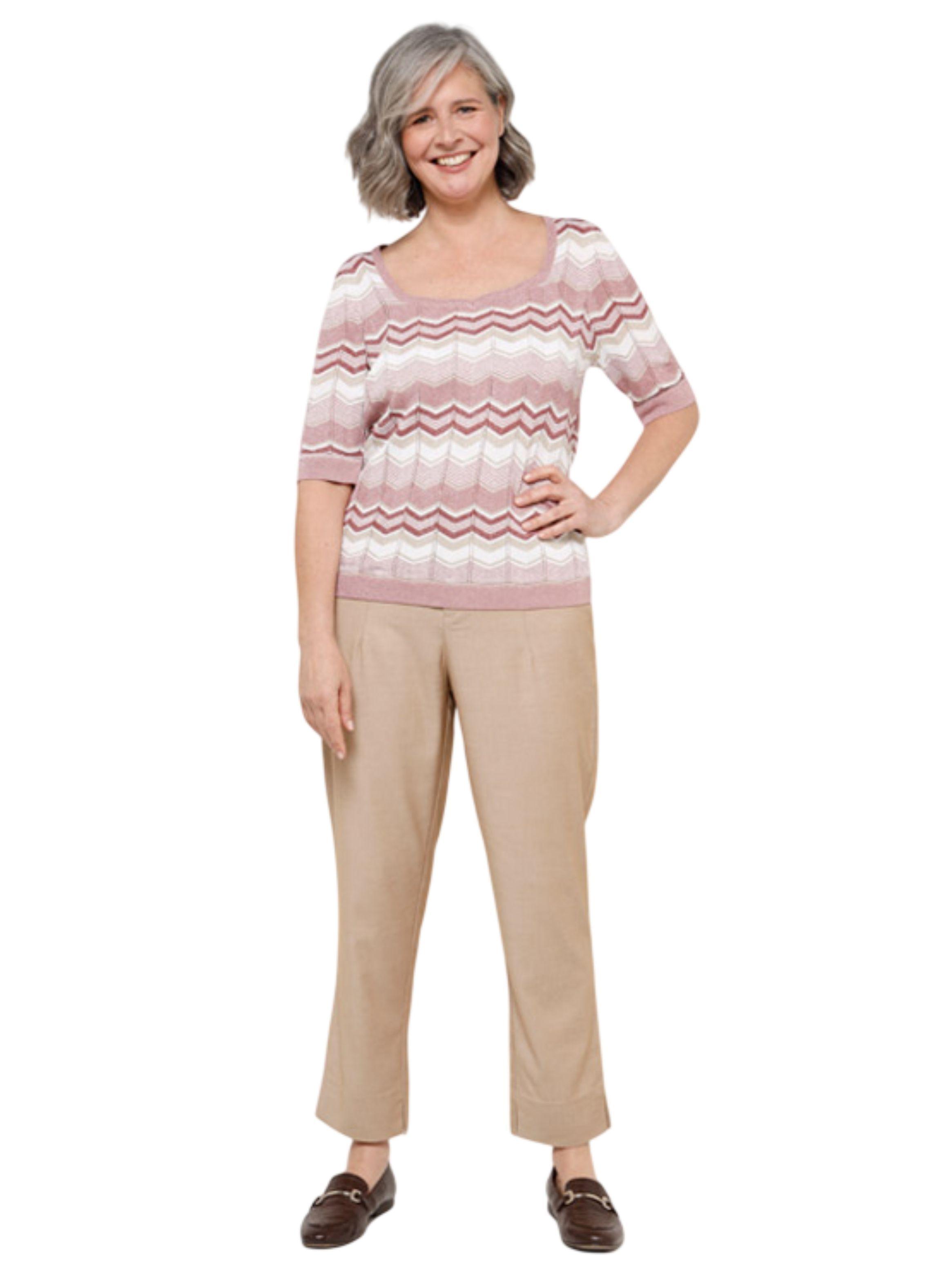 Pantalon Cacharel Cute Beige-3