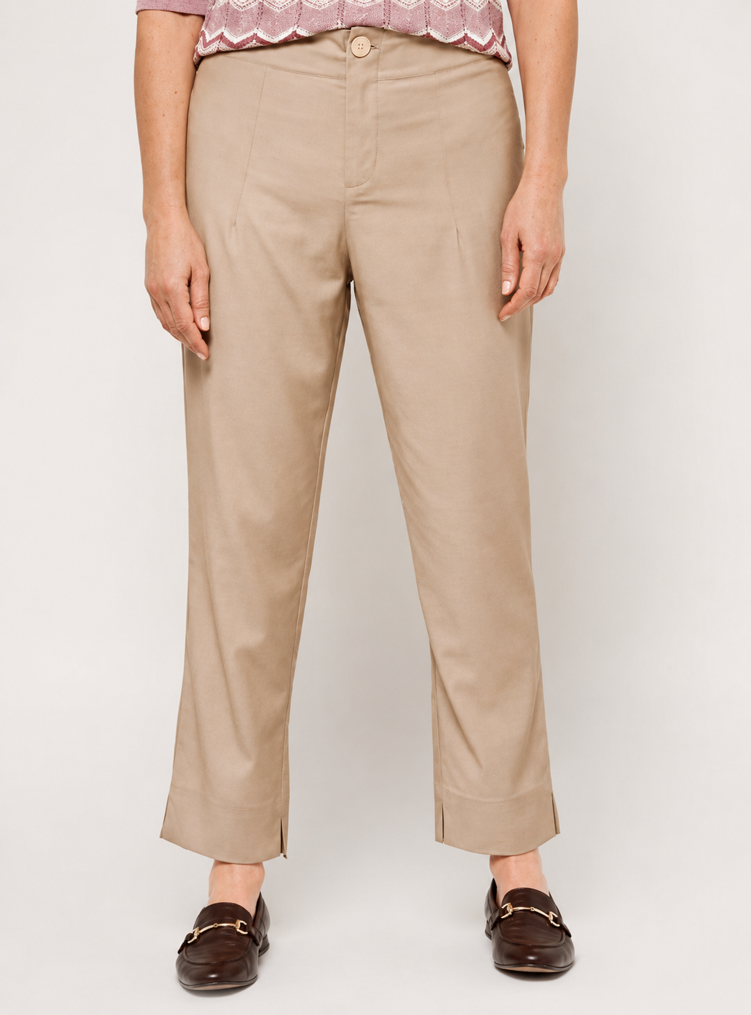 Pantalon Cacharel Cute Beige-0