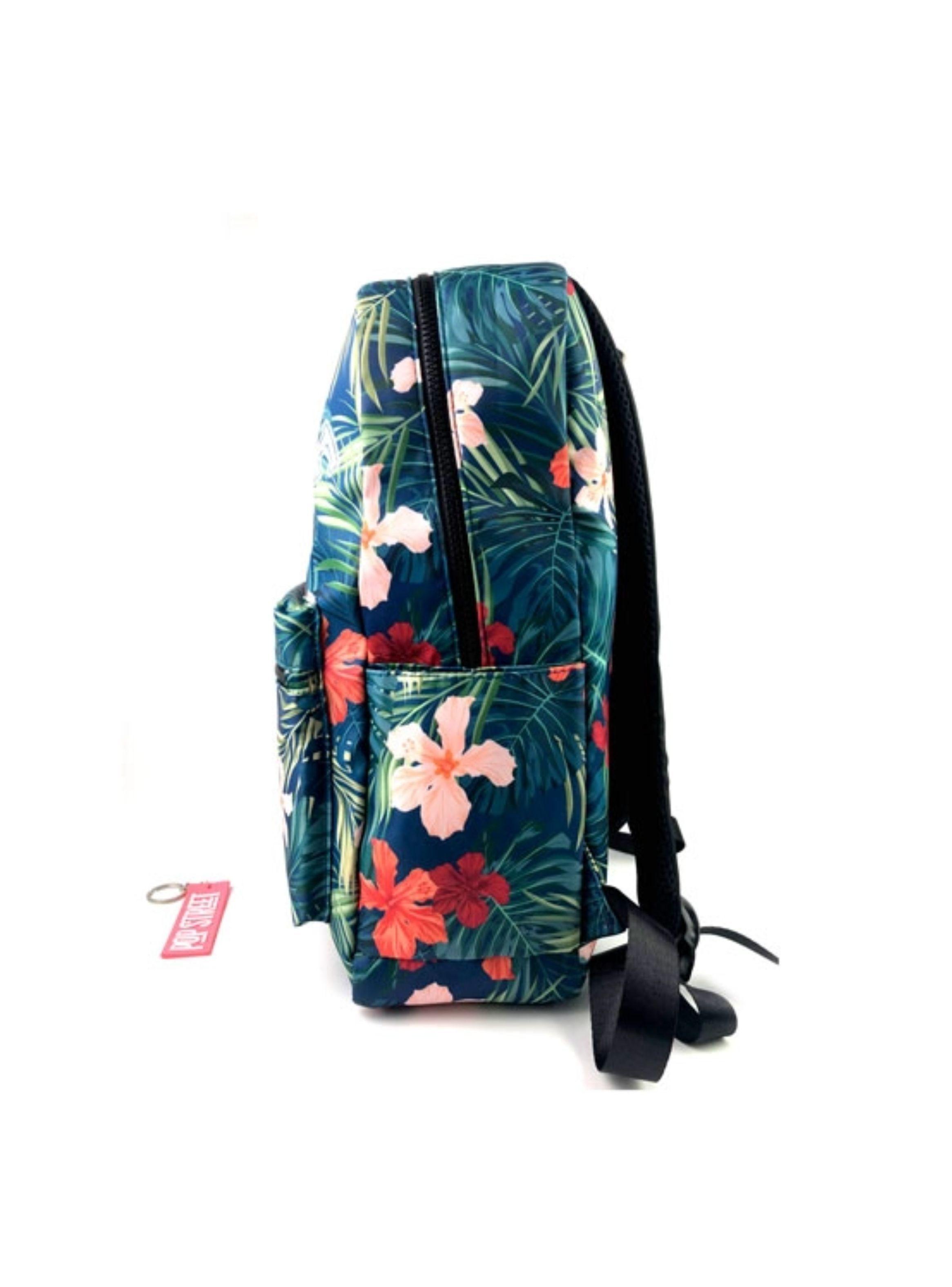 Mochila Juvenil Pop Street Varsity Flowers-1