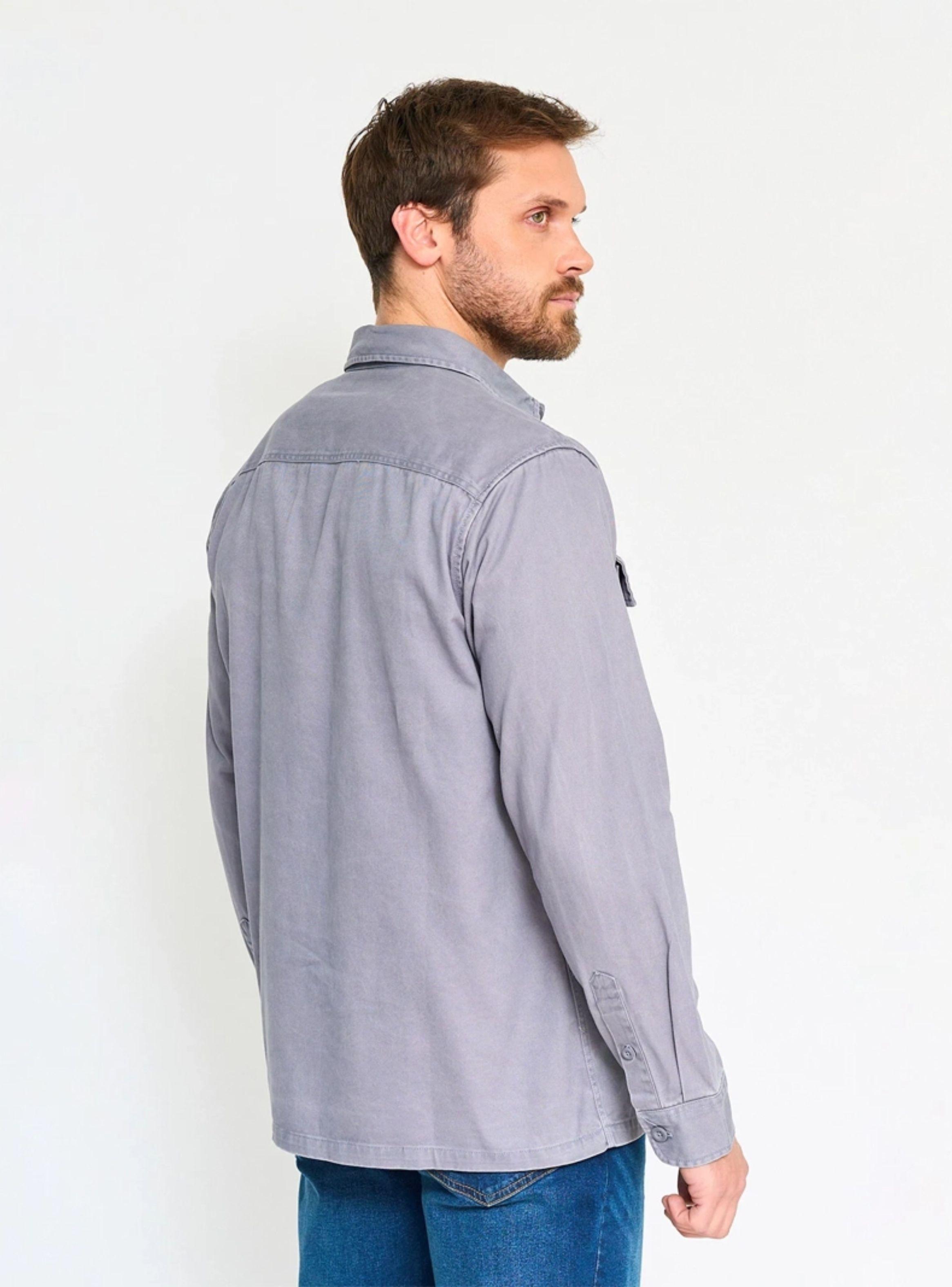 Camisa Aeropostale Alicia Gris-2