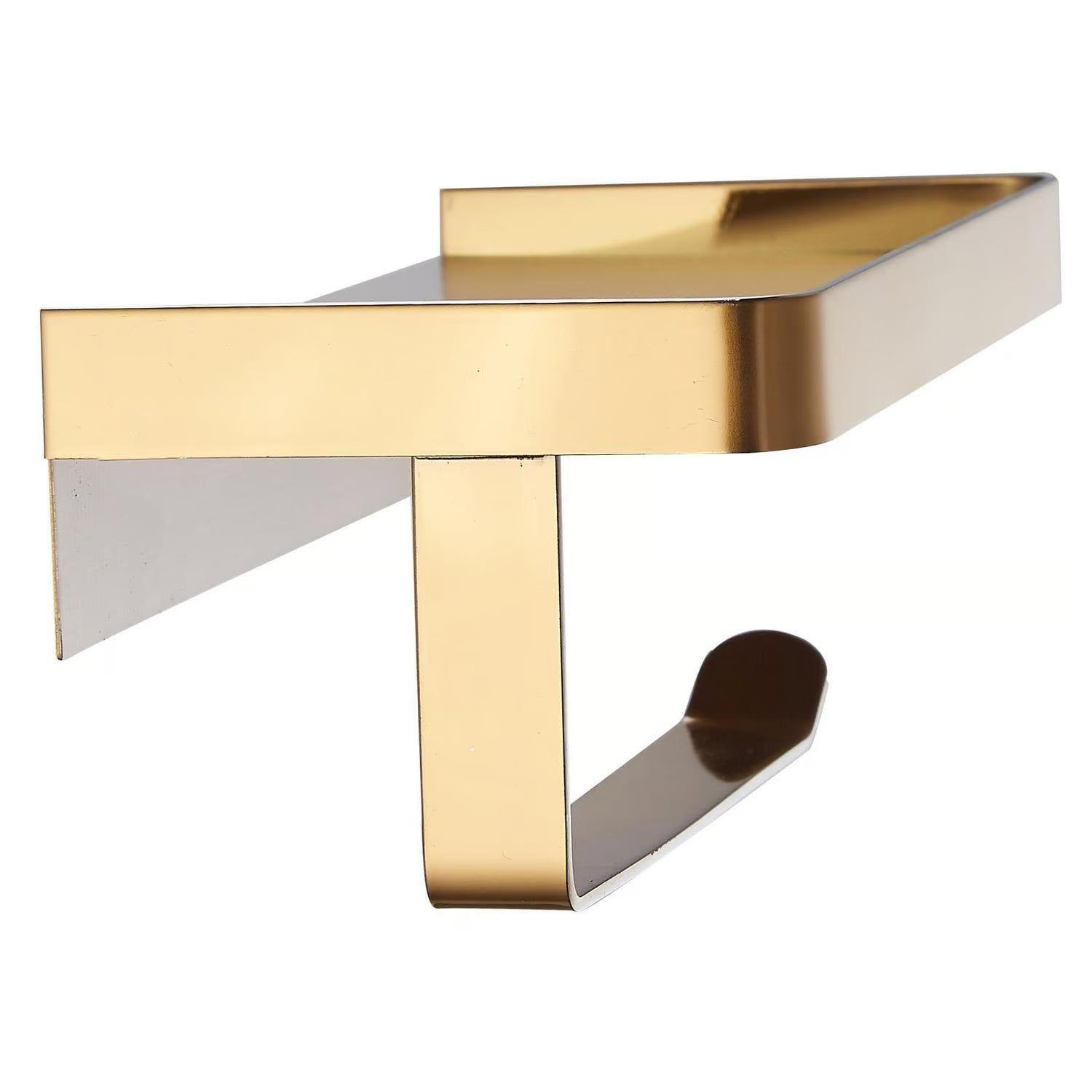 Porta Rollo Papel Con Repisa Sensi Dacqua Osaka Color Cobre Cobre-3