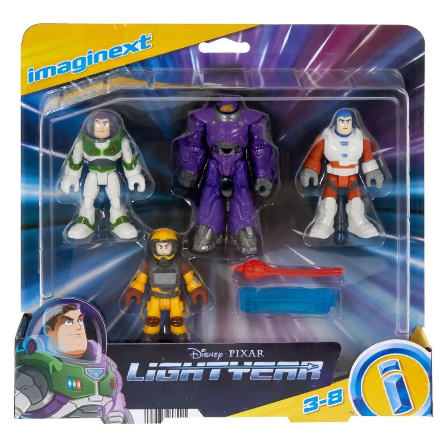Set 4 Figuras De Accion Lightyear Viajeros En El Tiempo-0