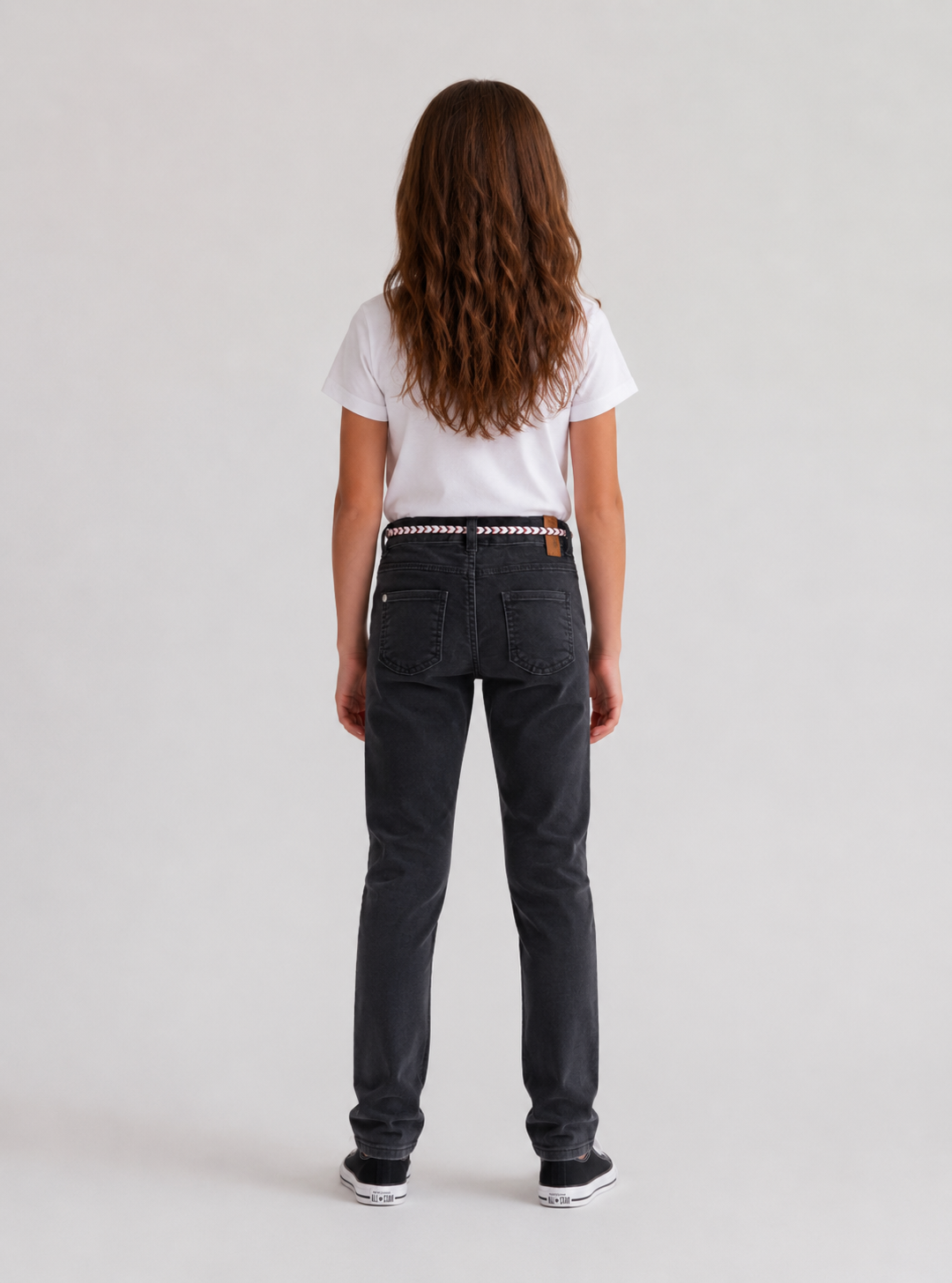 Pantalon Coniglio Niña Negro-1