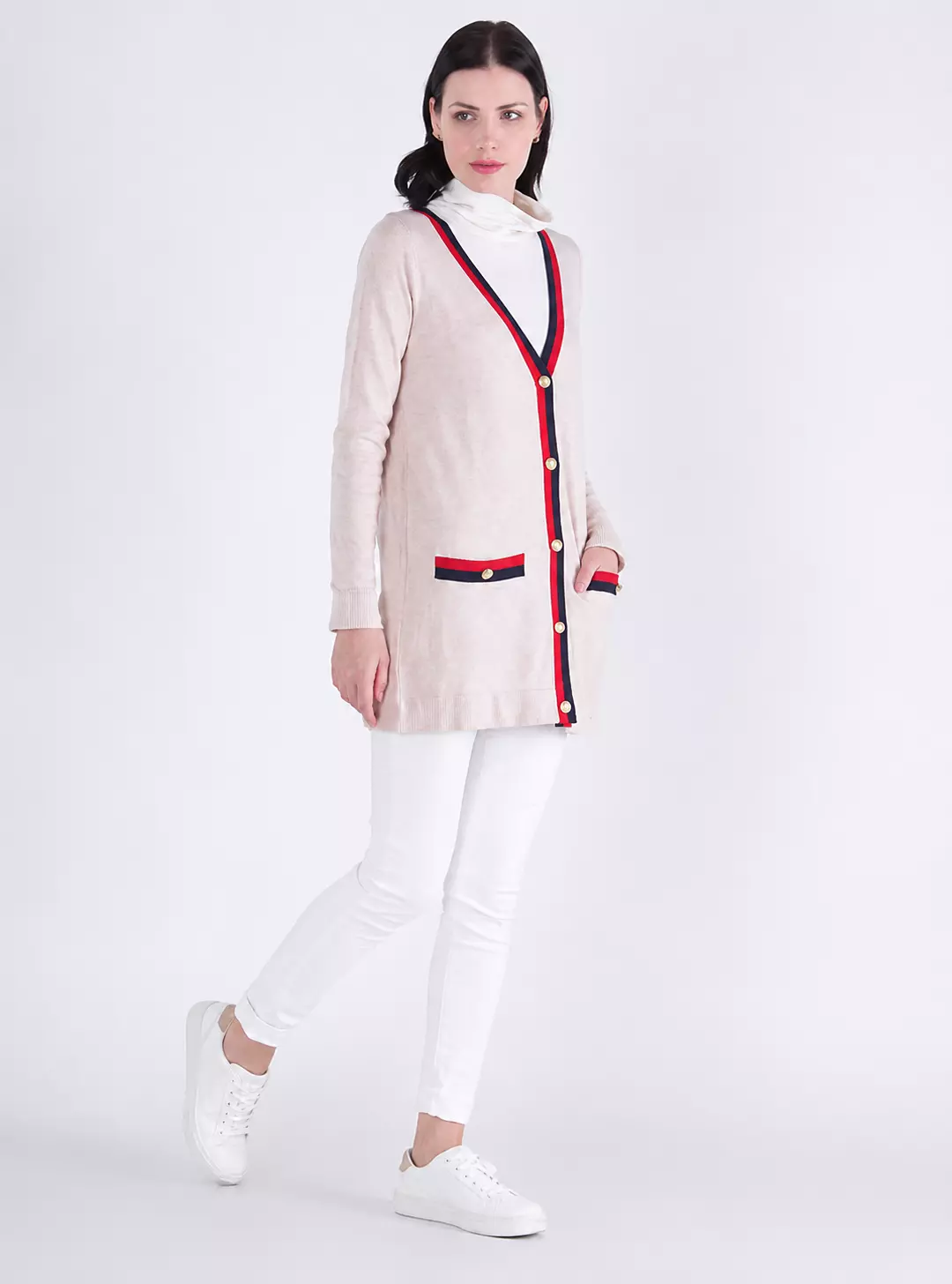 Cardigan Sfera 58245001258 Beige-3