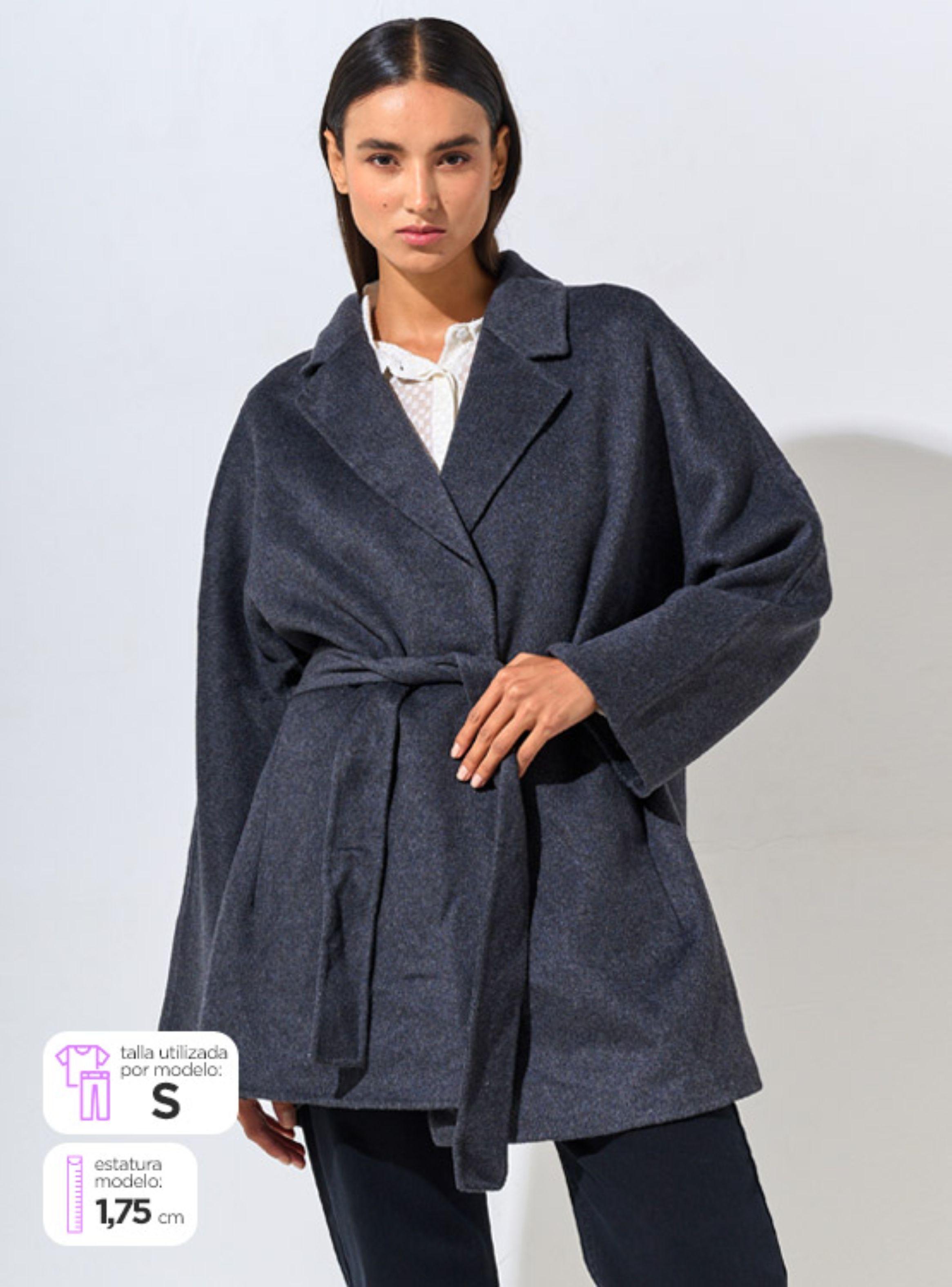 Abrigo Mujer Marquis Fulti Gris-3