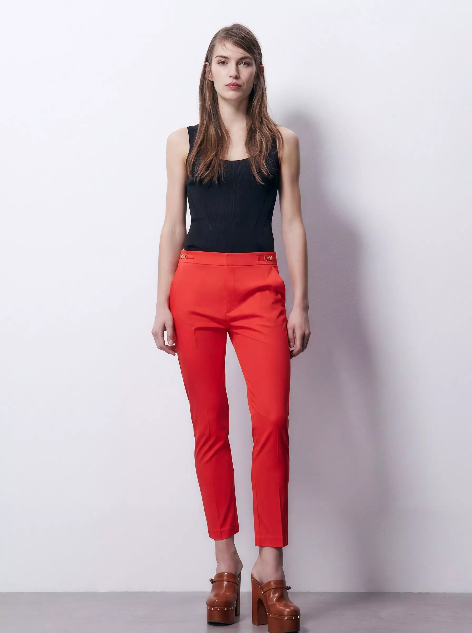Pantalon Mujer Sfera Capri Con Hebilla-1