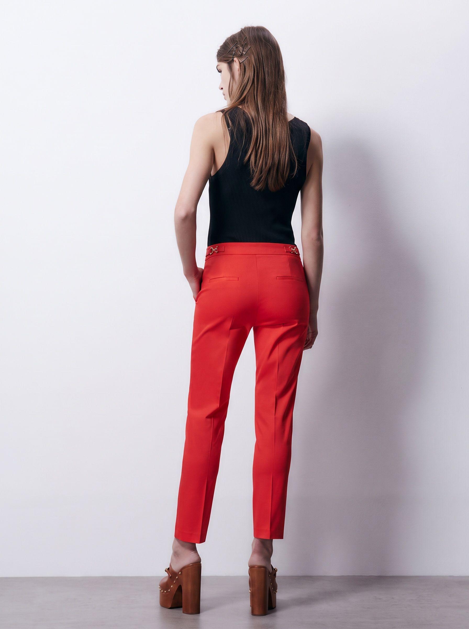 Pantalon Mujer Sfera Capri Con Hebilla-2